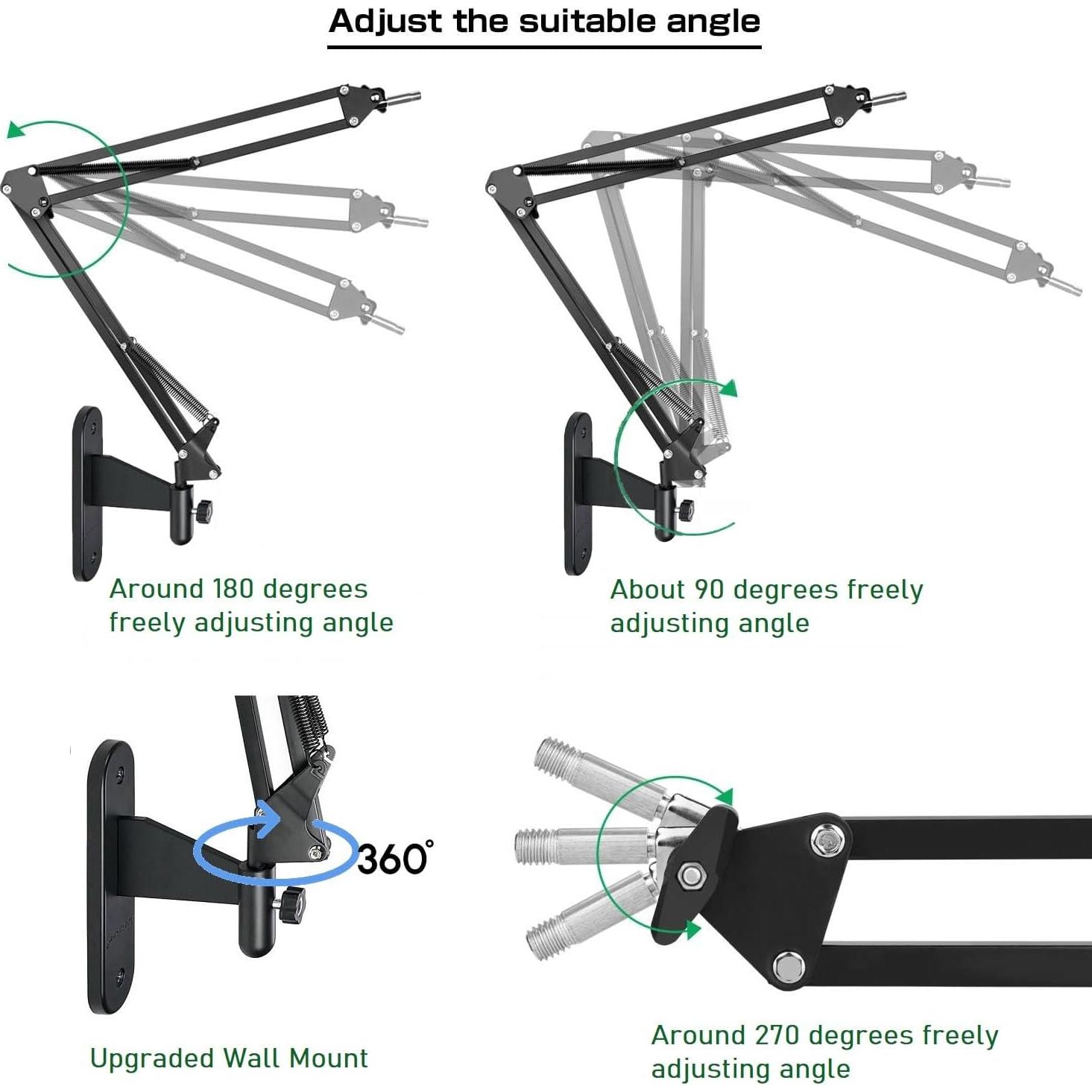 Soporte de Pared para Webcam AceTaken Tiny-2-Lite Ajustable