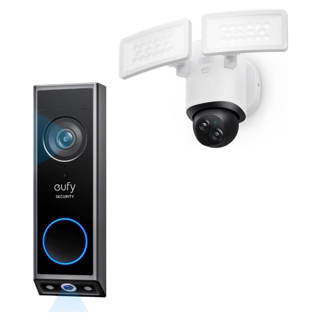 Timbre de Video eufy E340 con Duales Cámaras 2K Full HD