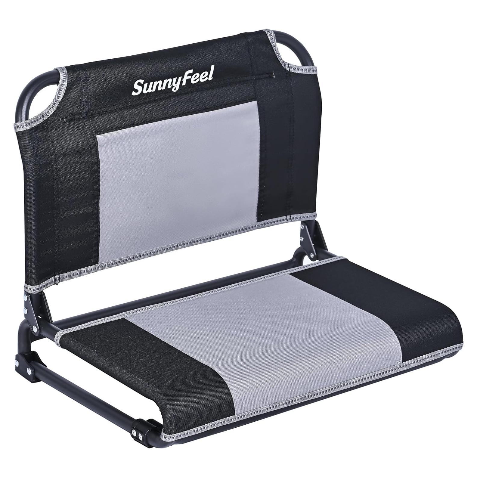 Asiento de Estadio SUNNYFEEL Extra Ancho con Respaldo 50.8 cm