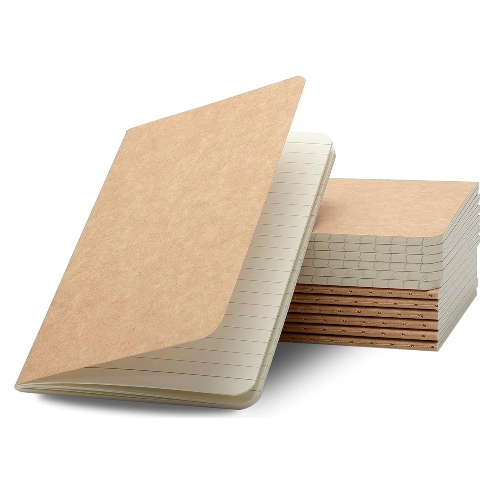 Cuadernos de Bolsillo TWONE, 12 Pzs, Tapa Blanda, 30 Hojas