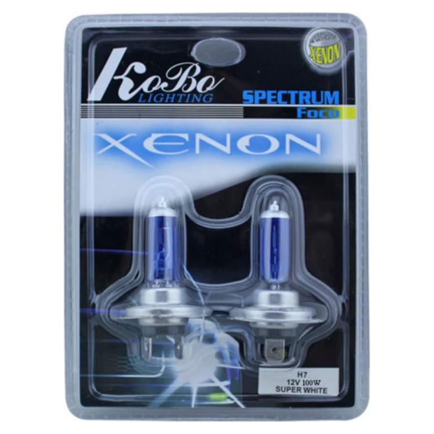 2 Bombillas H7 12V 100W Xenon Blanco 5500K ZMShun