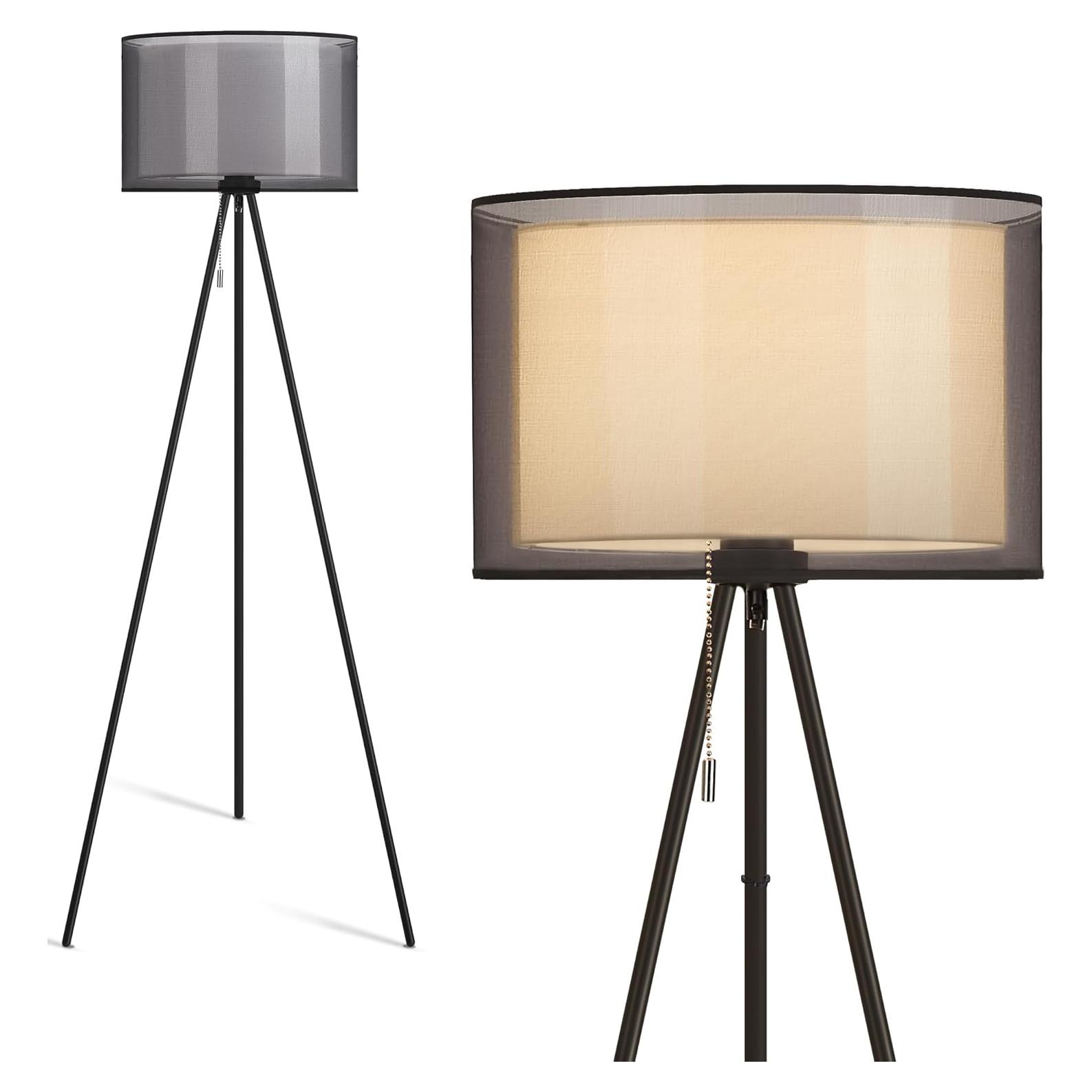 Lámpara de Pie Moderna KDG - Trípode Alta 149.5cm LED 3000K