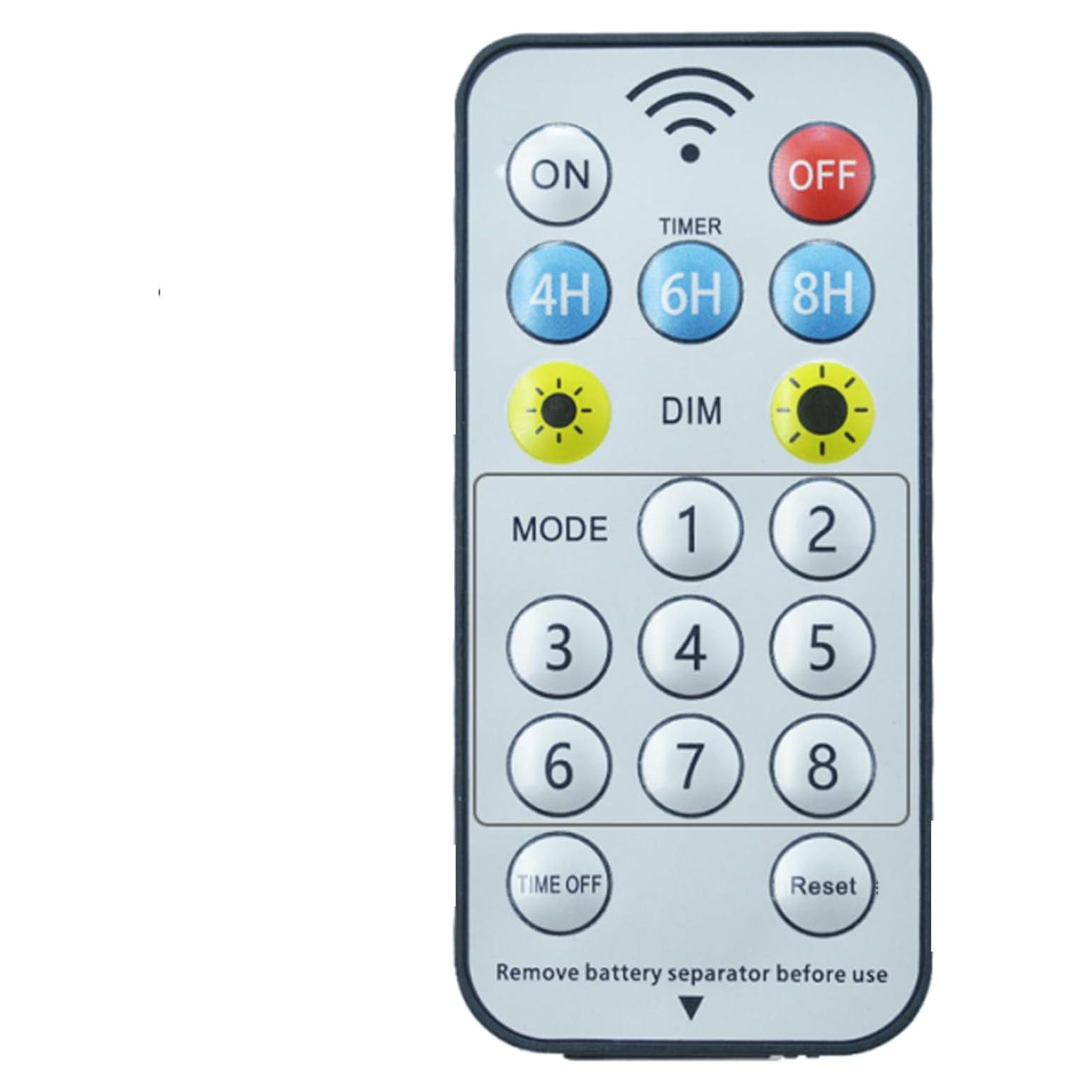 Control Remoto Echosari 17 Teclas para Tira LED