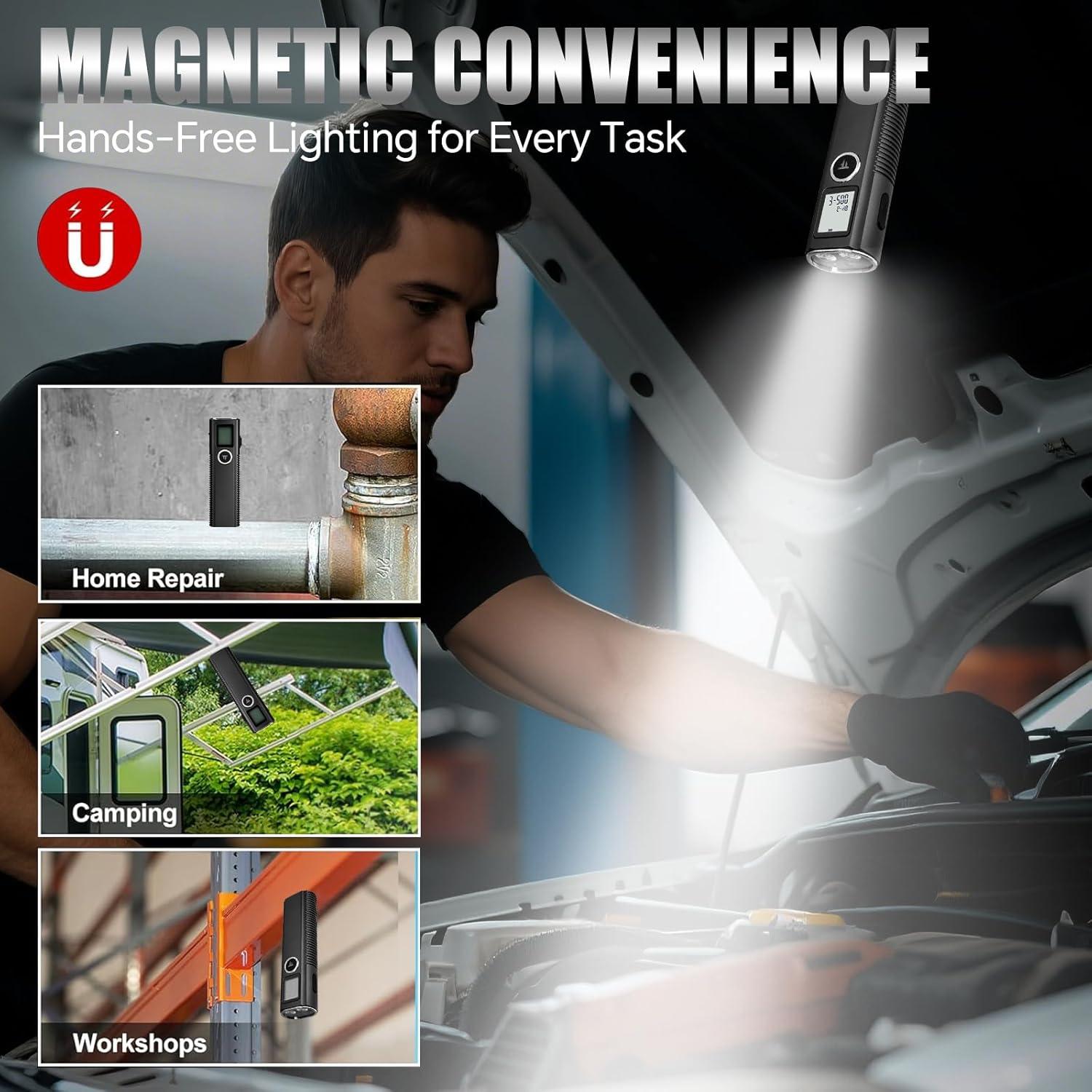 Linterna EDC Mini TrustFire X7 Recargable 750 Lúmenes Negro