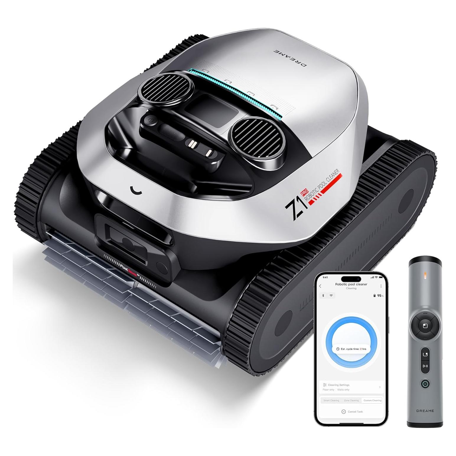 Limpiador de Piscinas Robótico DREAME Z1 Pro Inalámbrico 3028 L/h
