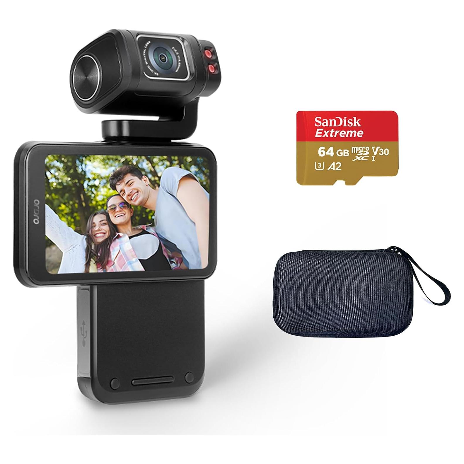 Cámara de Video Ordro M3 5K con Pantalla Táctil y WiFi