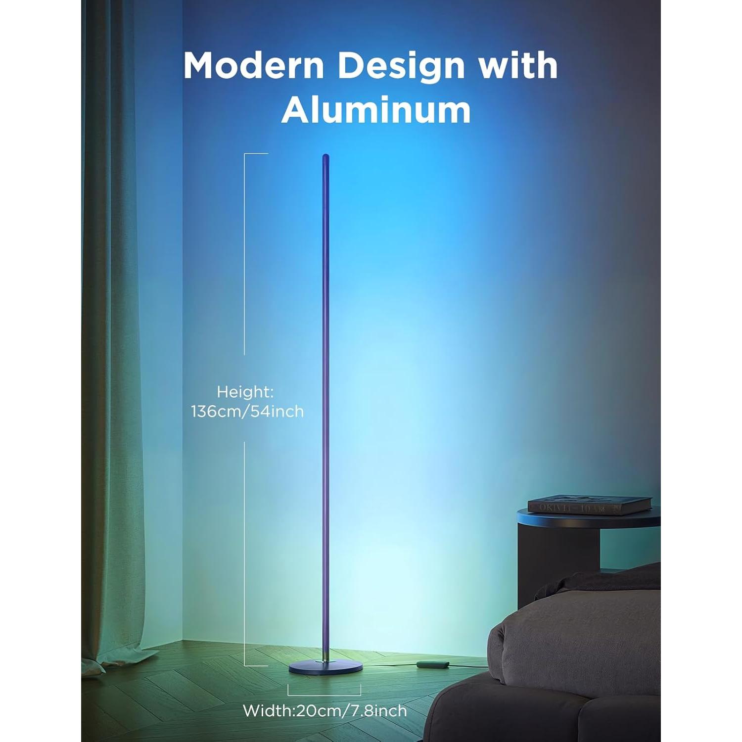Lámpara de Pie Govee H6076 LED RGBIC Azul con Control Alexa