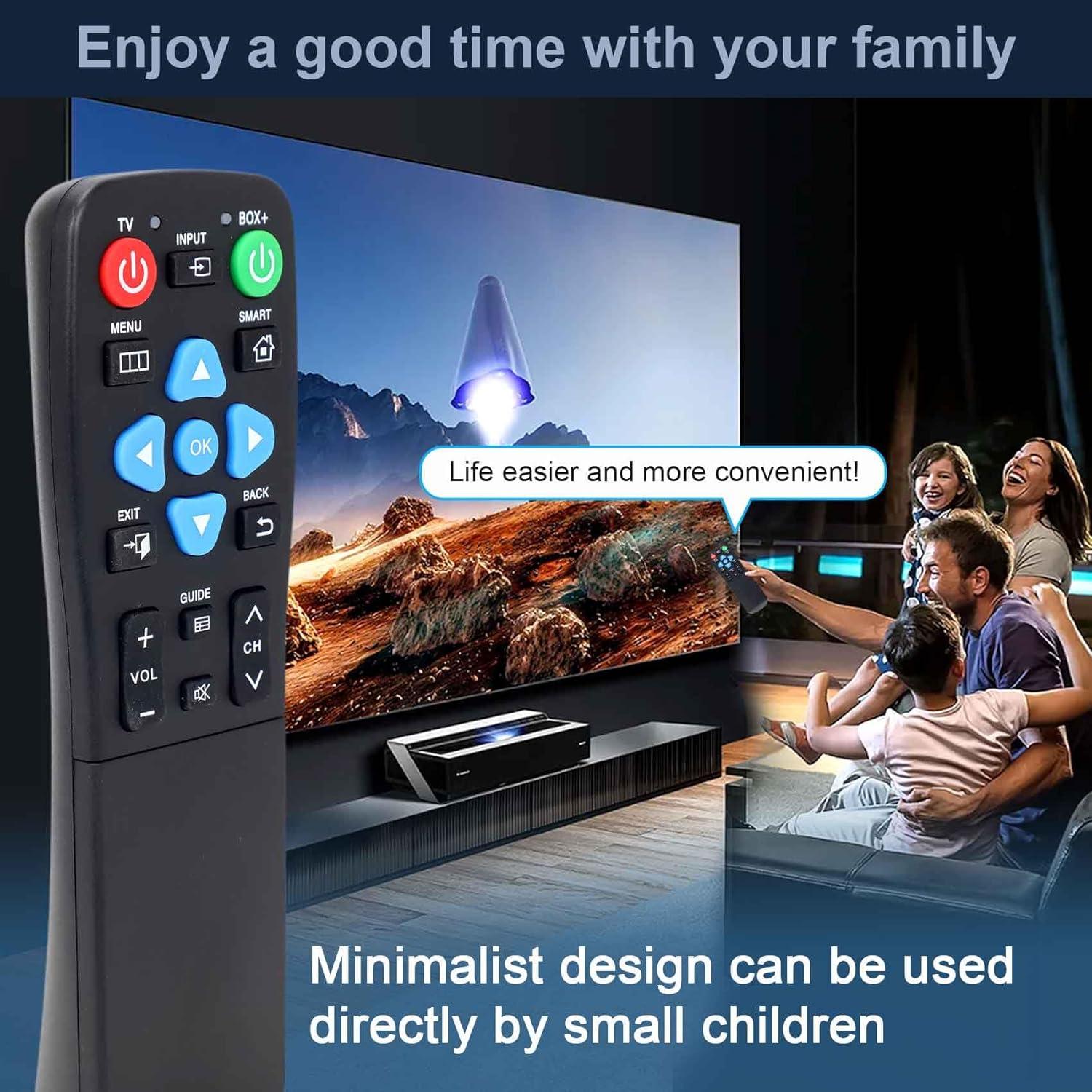 Control Remoto Universal Grande StudyJoab para Televisor y Más