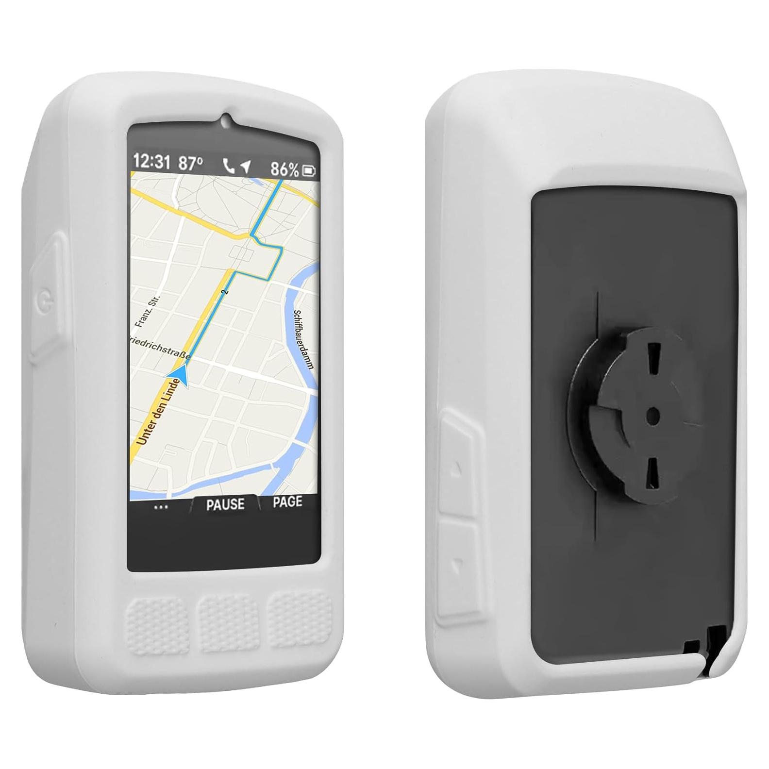 Funda de Silicona kwmobile para GPS Wahoo Elemnt Roam V3