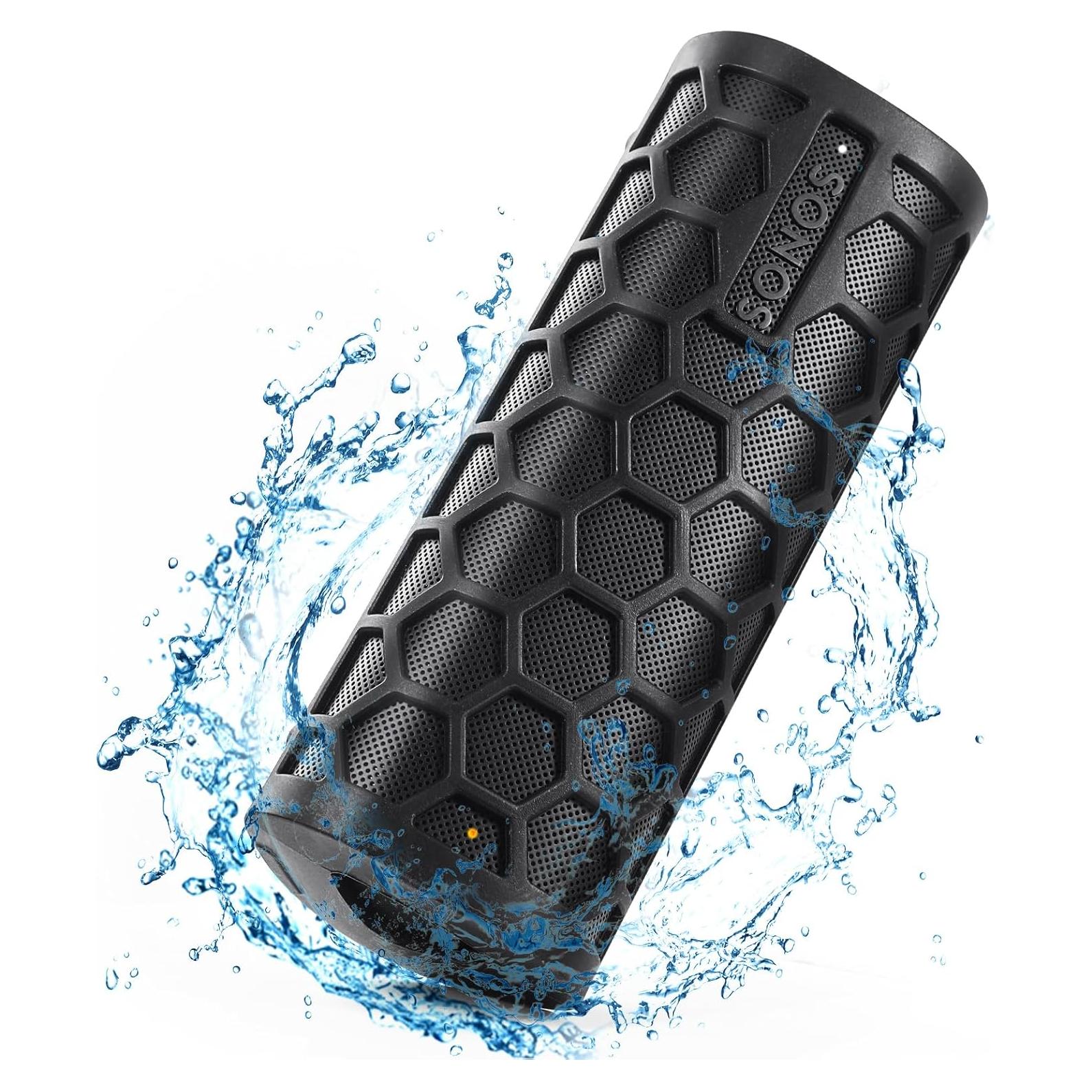 Funda de Transporte Silicona Seracle para Sonos Roam 2 - Negro