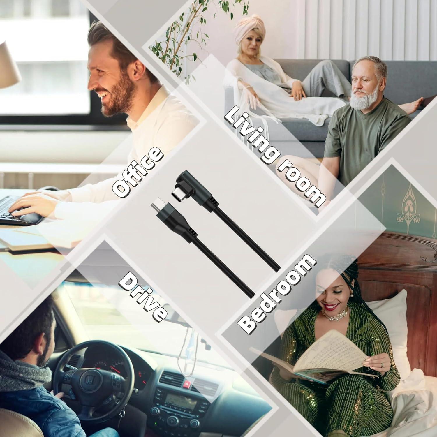 Cable de Carga USB C 1m QHBAMD para Sonos Roam/Roam 2