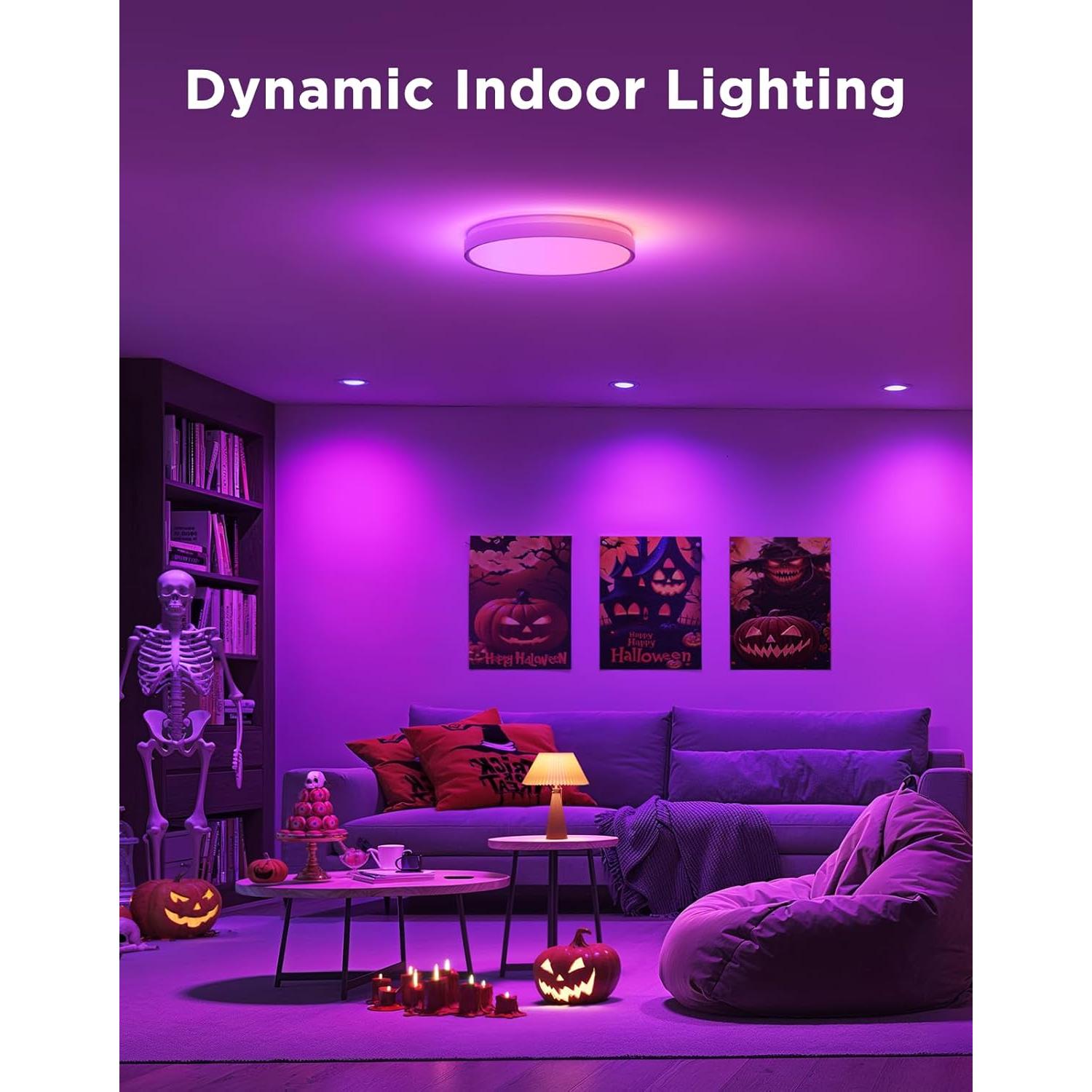 Luz de Techo Inteligente Govee 4300LM RGBIC 38cm