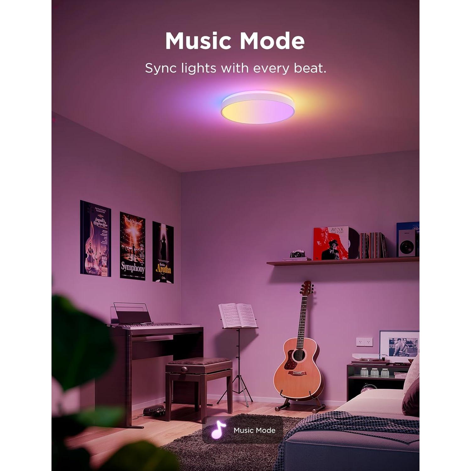 Luz de Techo Inteligente Govee 4300LM RGBIC 38cm