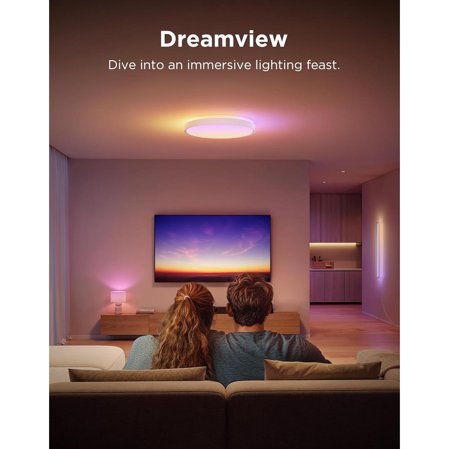 Luz de Techo Inteligente Govee 4300LM RGBIC 38cm