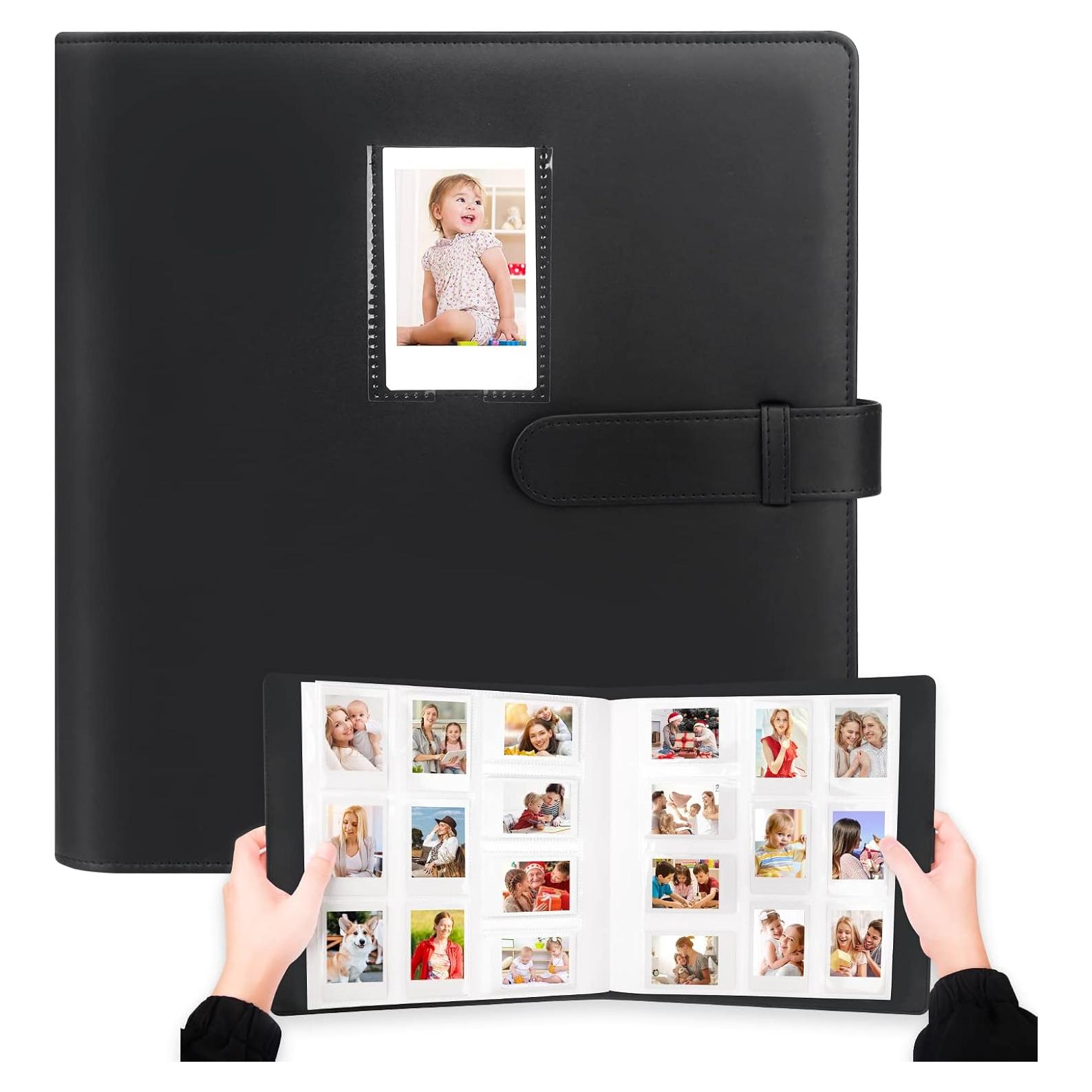 Álbum de Fotos Mini Ruibytree 640 Bolsillos Negro