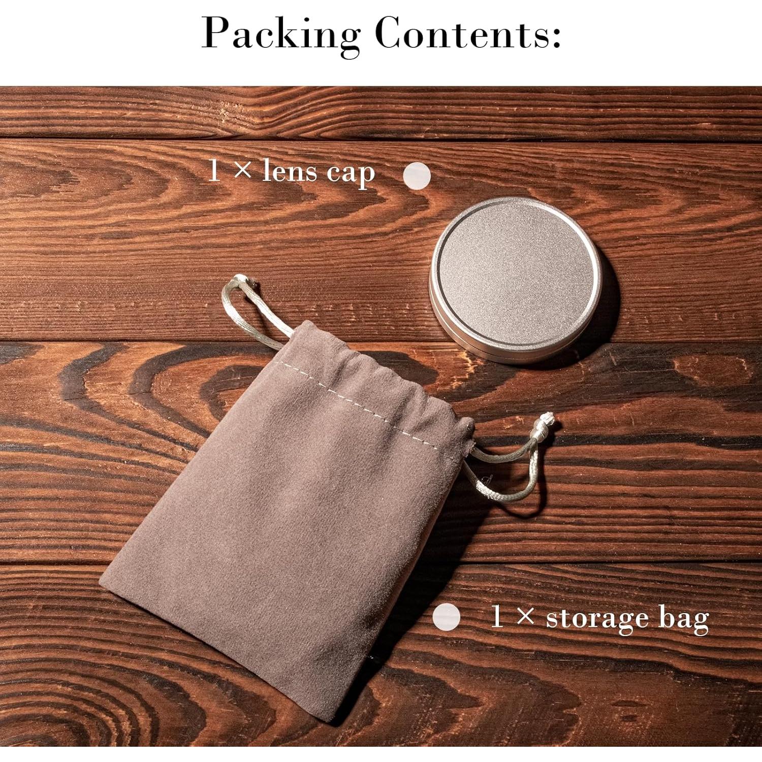 Accesorios Rieibi para Fujifilm Instax Mini EVO - Tapa de Lente y Protector LCD