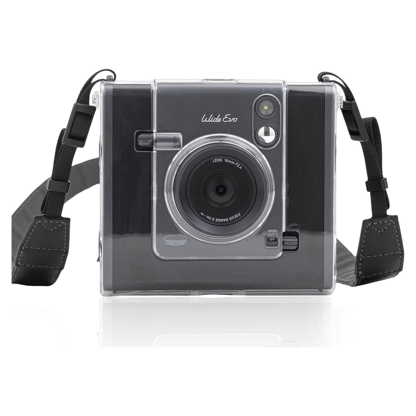 Funda Protectora Transparente Rieibi para Fujifilm Instax Wide Evo