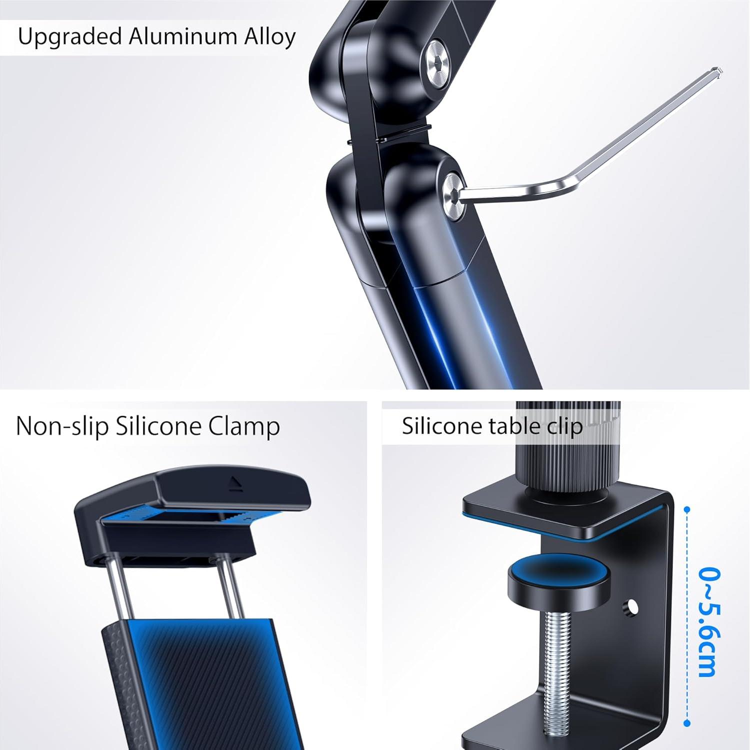 Soporte para Tablet CMEIY con Brazo Extensible 360° - 4.7 a 13"