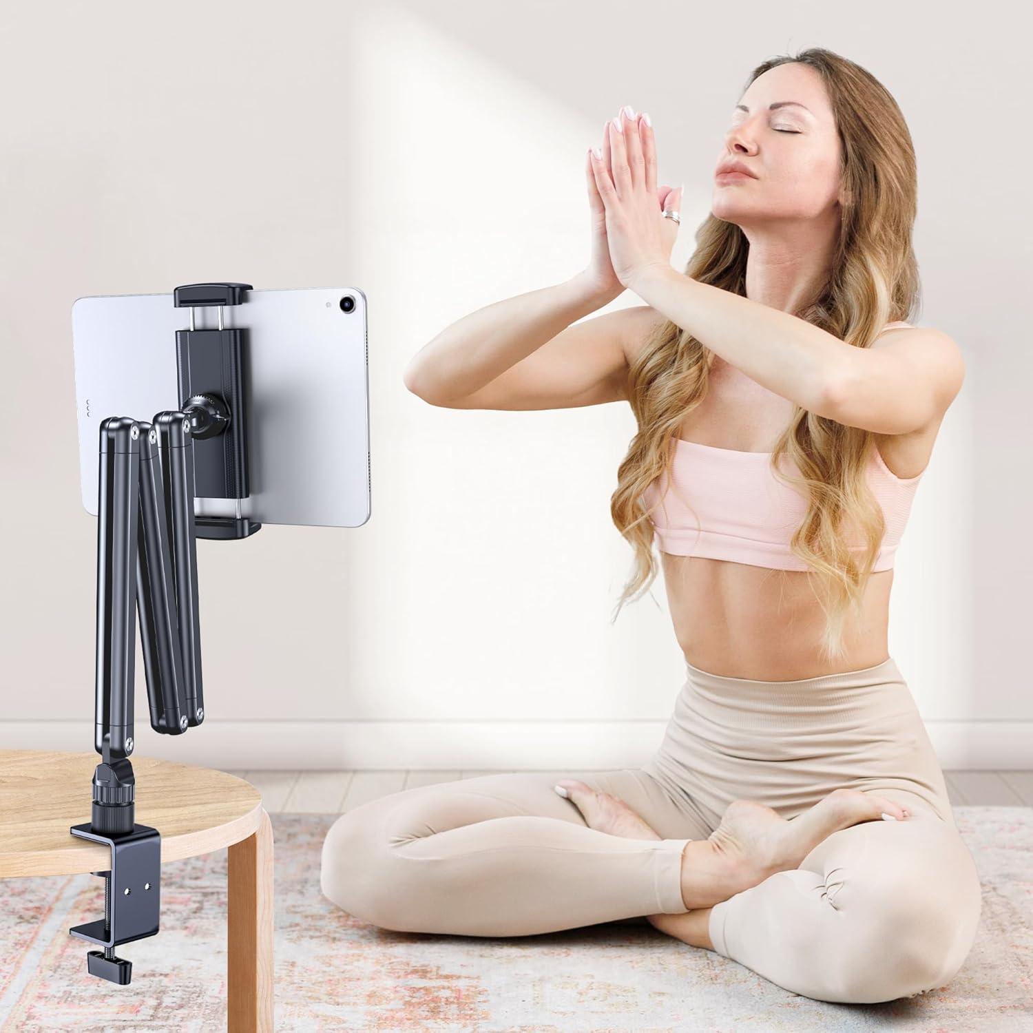 Soporte para Tablet CMEIY con Brazo Extensible 360° - 4.7 a 13"