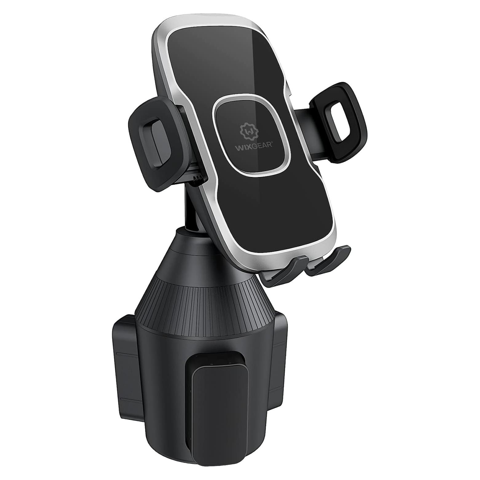 Soporte para Teléfono en Portavasos WixGear, Ajustable y Universal