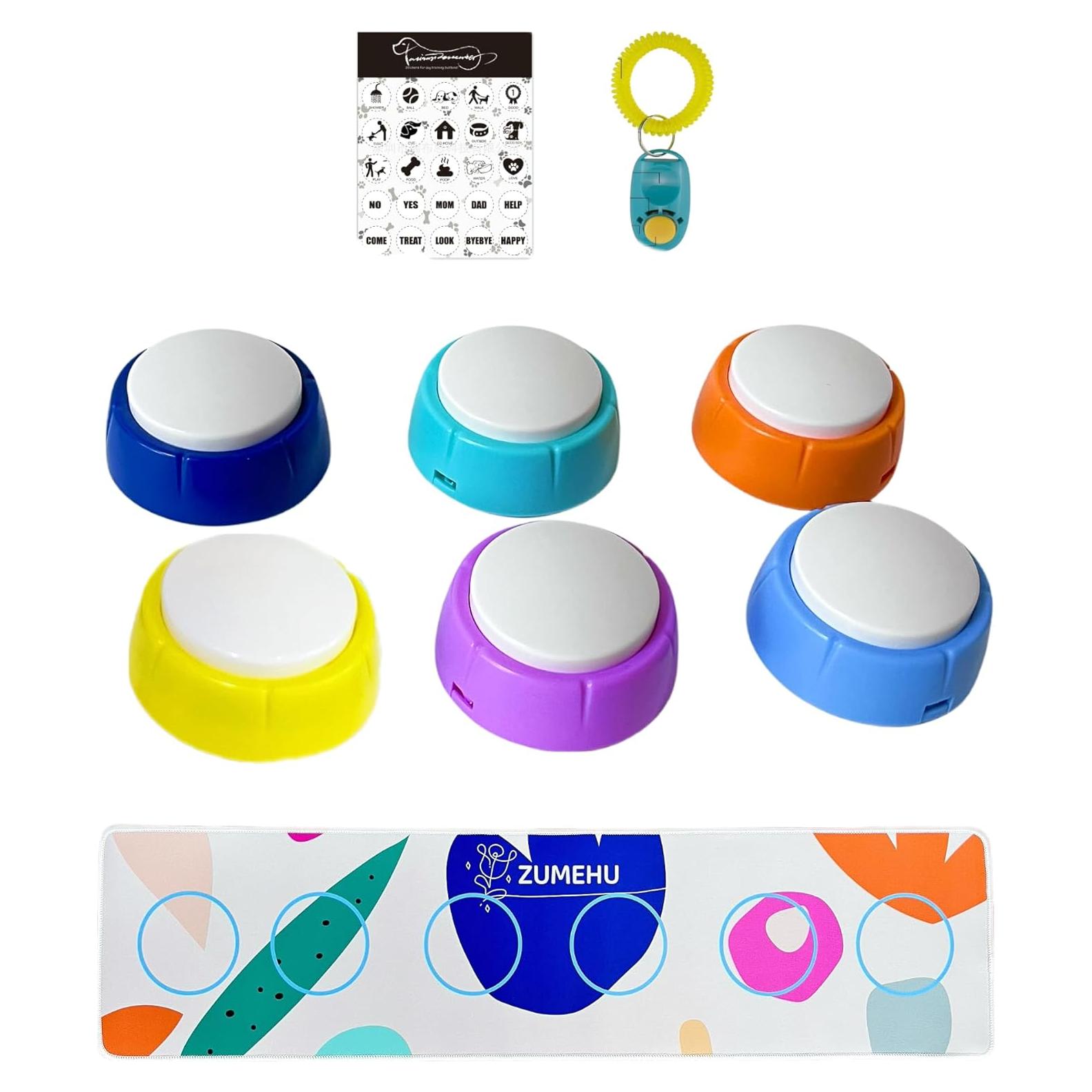Kit de Botones de Comunicación para Mascotas Damei DM-6