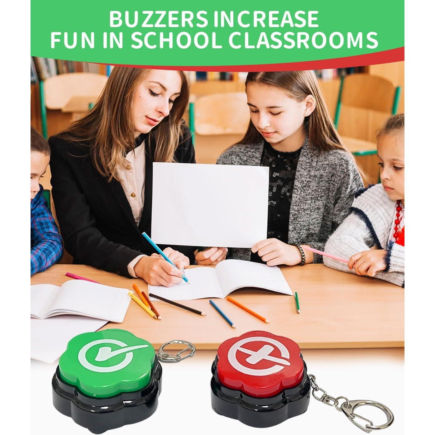 Juego de Botones Correcto e Incorrecto BOSKEY - Paquete de 2