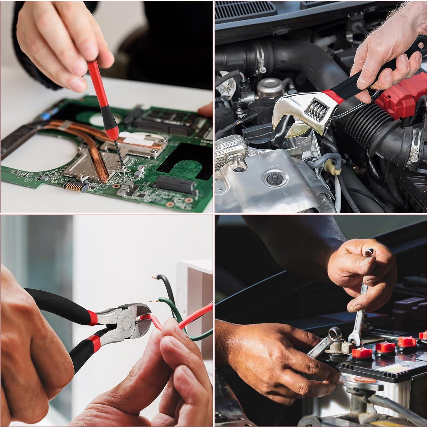 Kit de Herramientas TLGREEN 147 Piezas para el Hogar