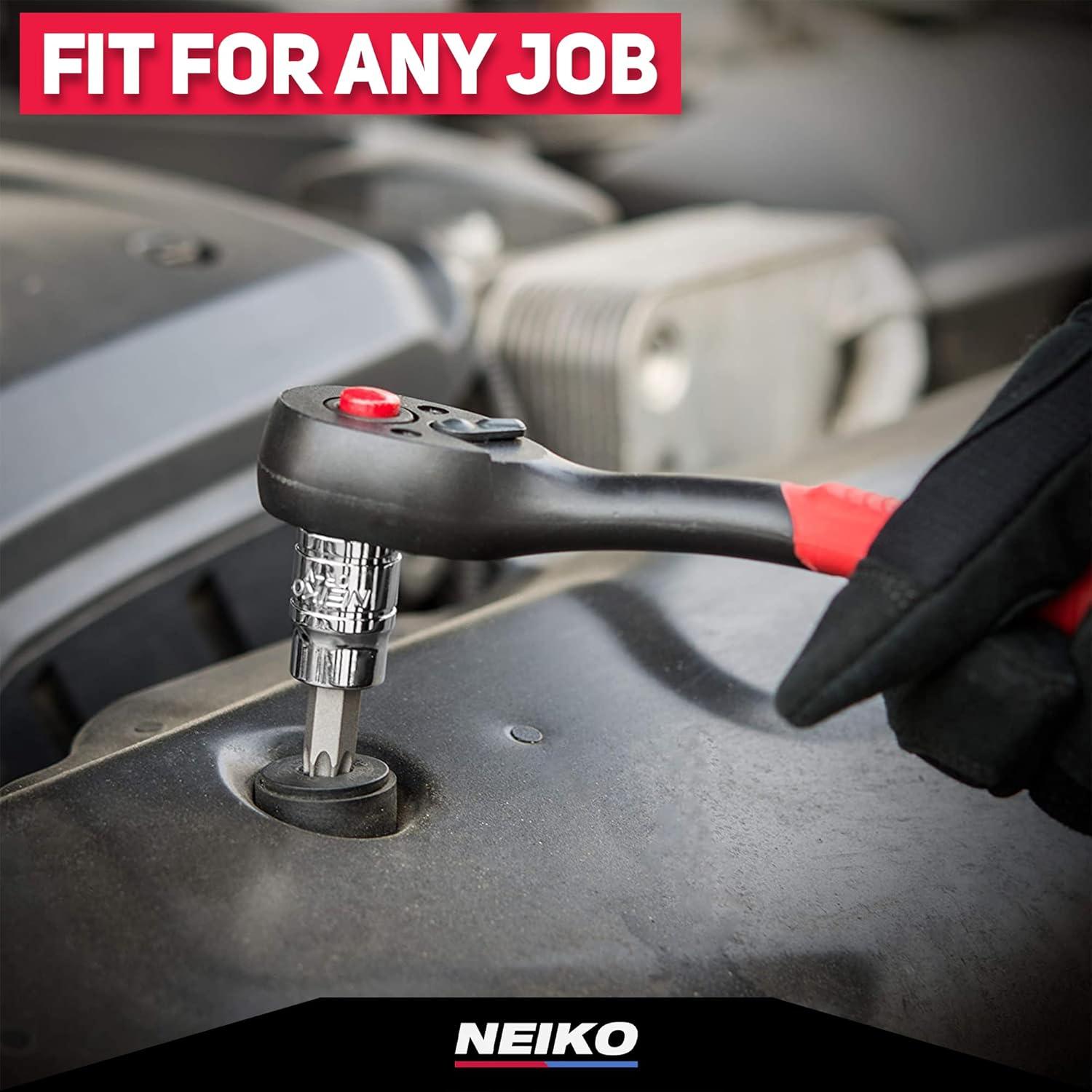 Juego de Enchufes de Puntas Torx NEIKO 10083A 60 Piezas