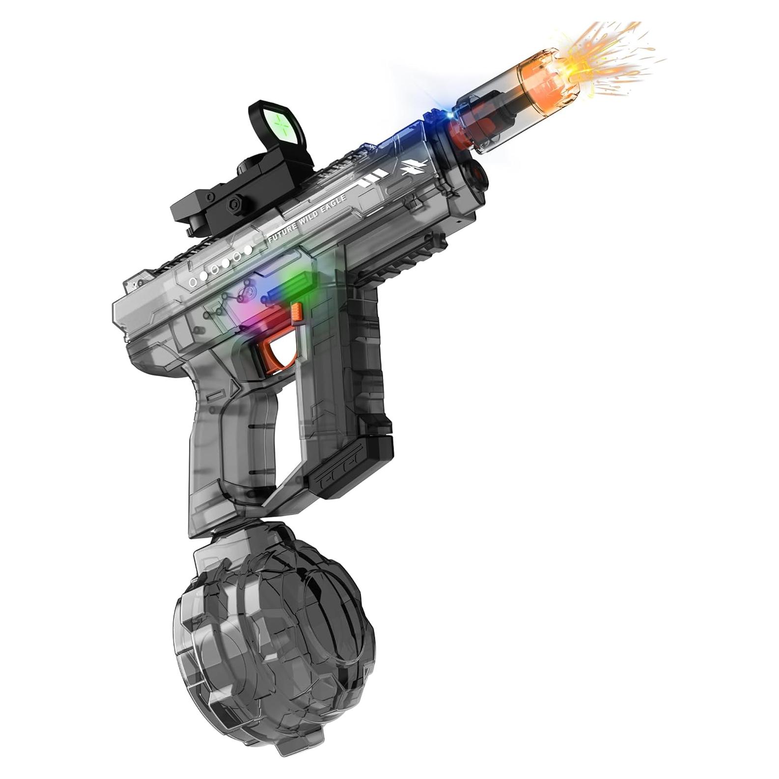 Pistola de Agua Eléctrica Lawdiey 800ml Alcance 7.92-9.75m