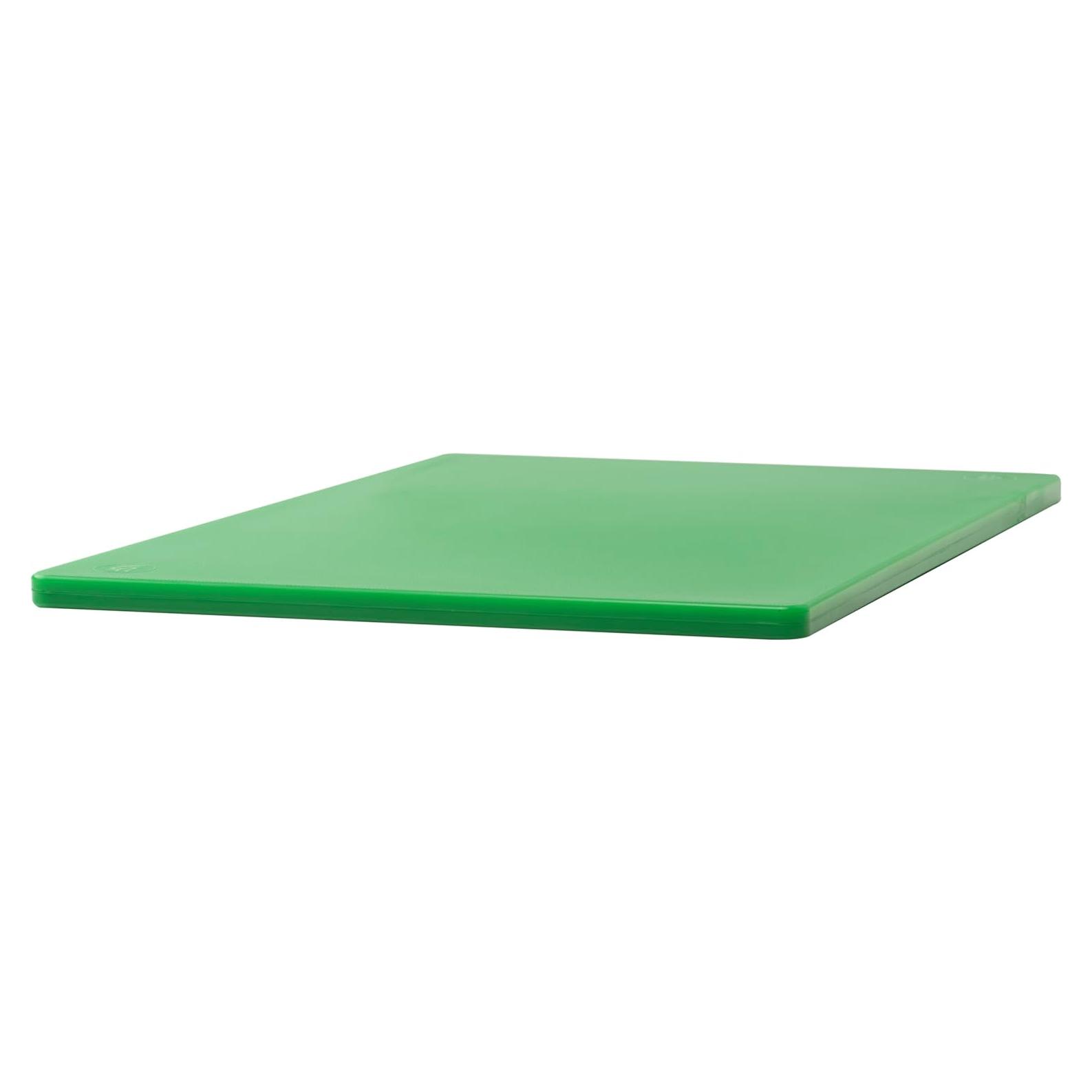 Tabla de Cortar Winco Verde 45.7x30.5 cm Plástico No Poroso