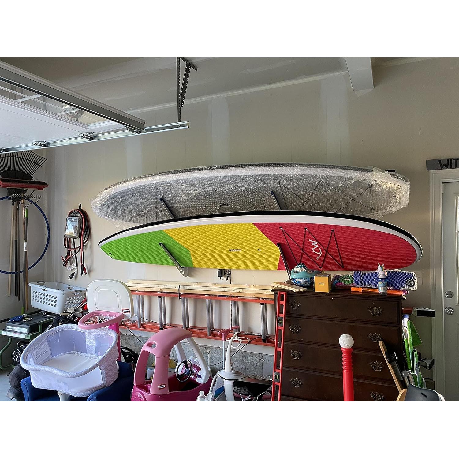 Soporte de Pared Ajustable para 2 Paddleboards StoreYourBoard