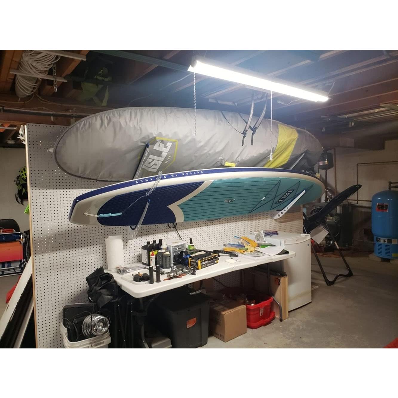 Soporte de Pared Ajustable para 2 Paddleboards StoreYourBoard