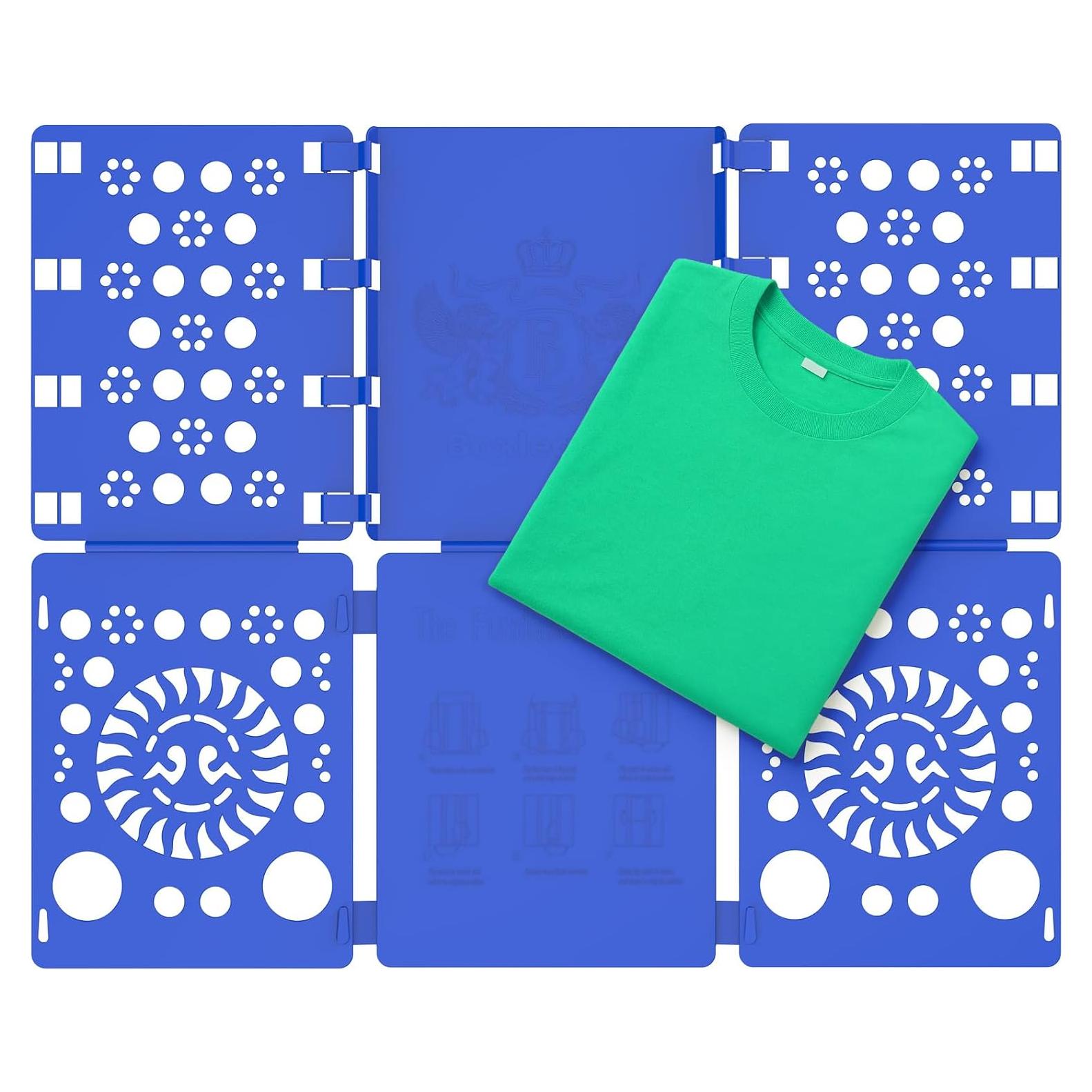 Tablero de Pliegue de Camisetas BoxLegend Azul 70x57 cm