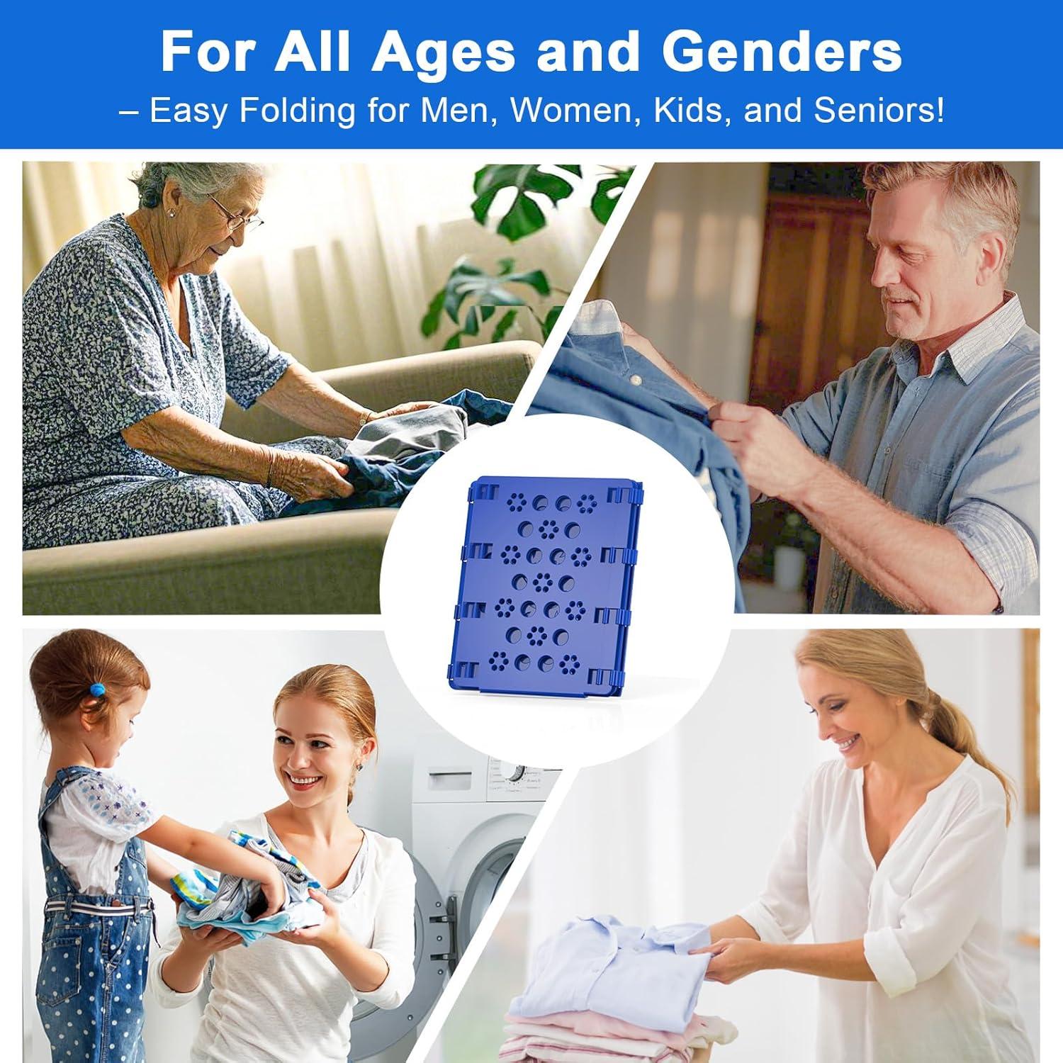 Tablero de Pliegue de Camisetas BoxLegend Azul 70x57 cm