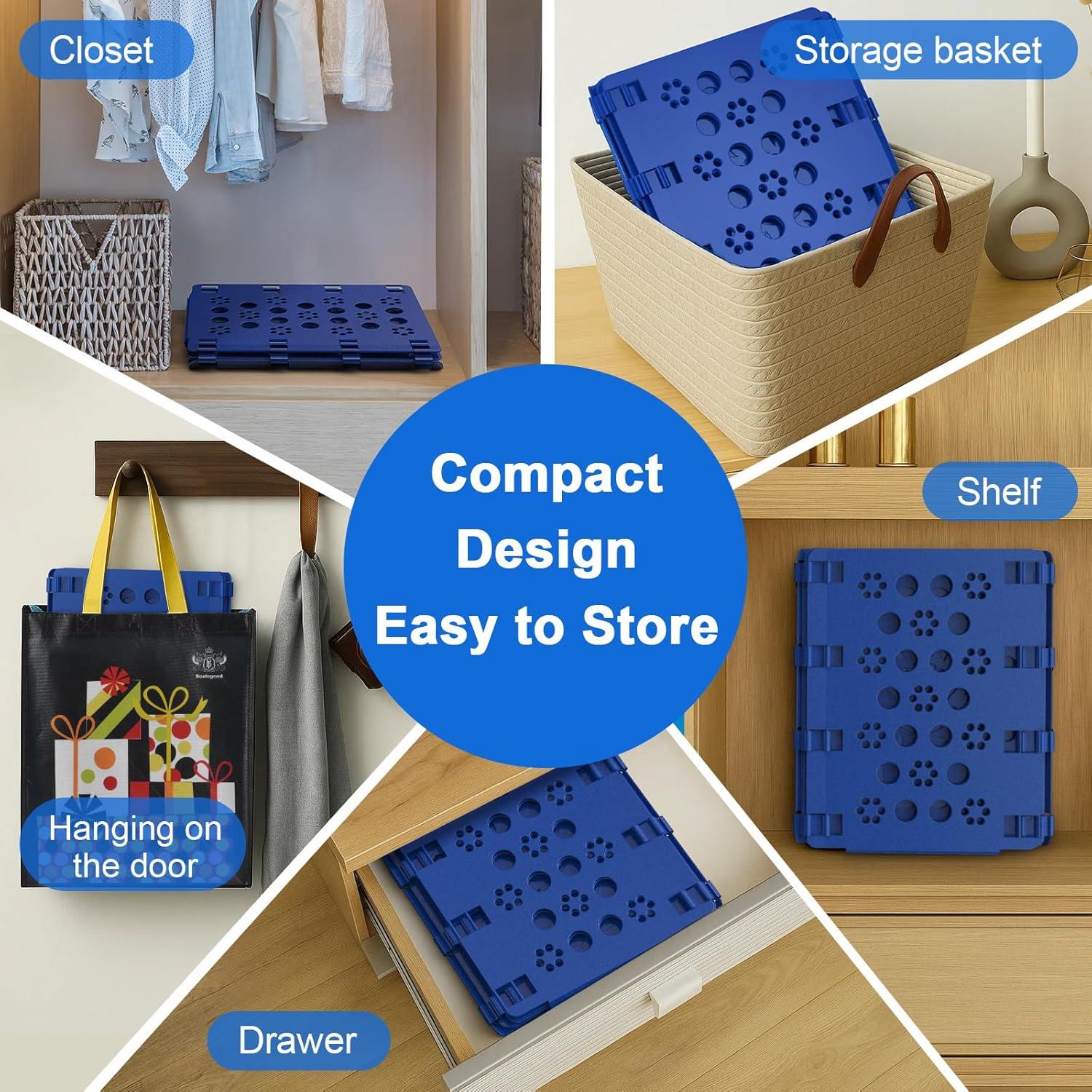 Tablero de Pliegue de Camisetas BoxLegend Azul 70x57 cm