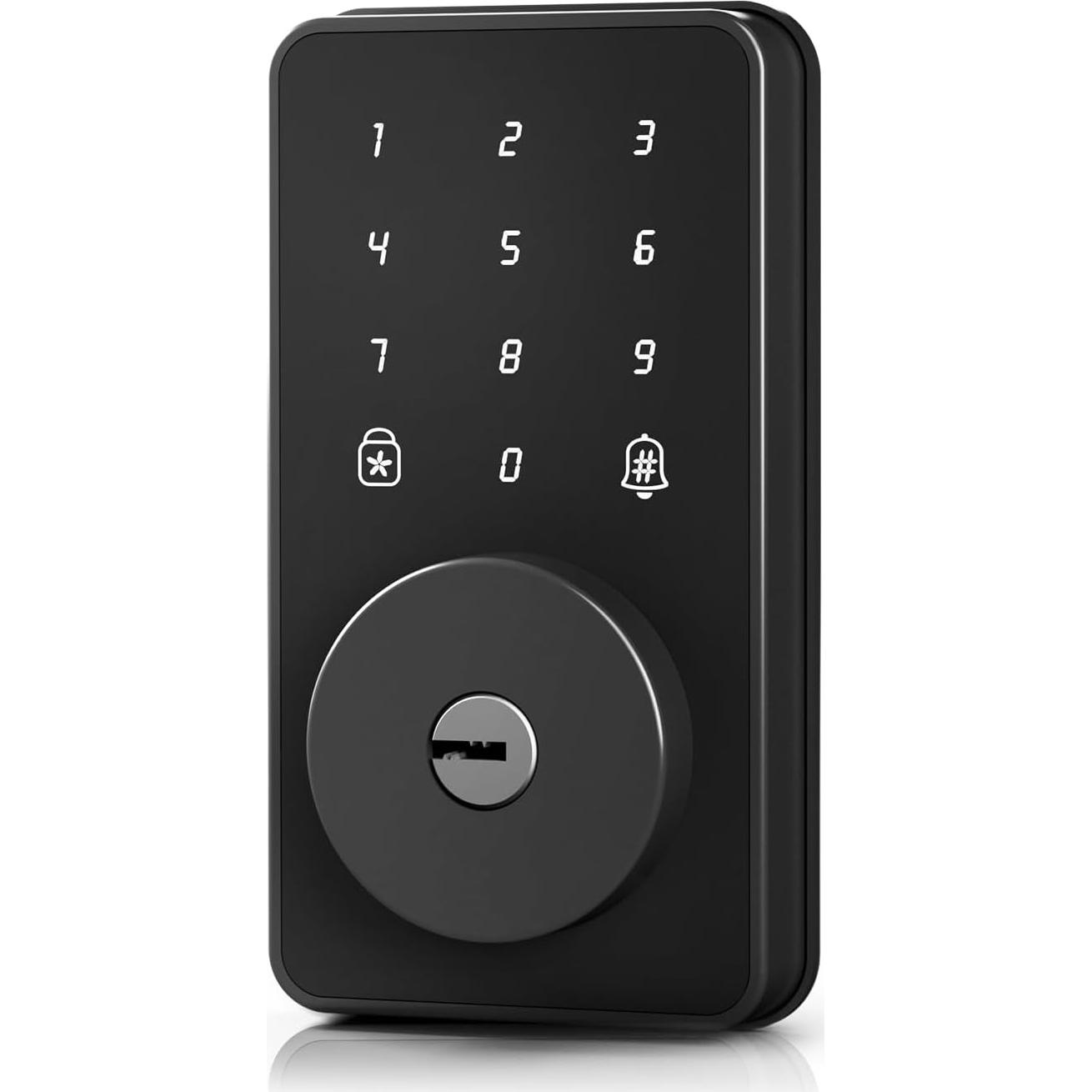 Cerradura Digital Biquole con Teclado - Cerrojo Sin Llave, 100 Códigos