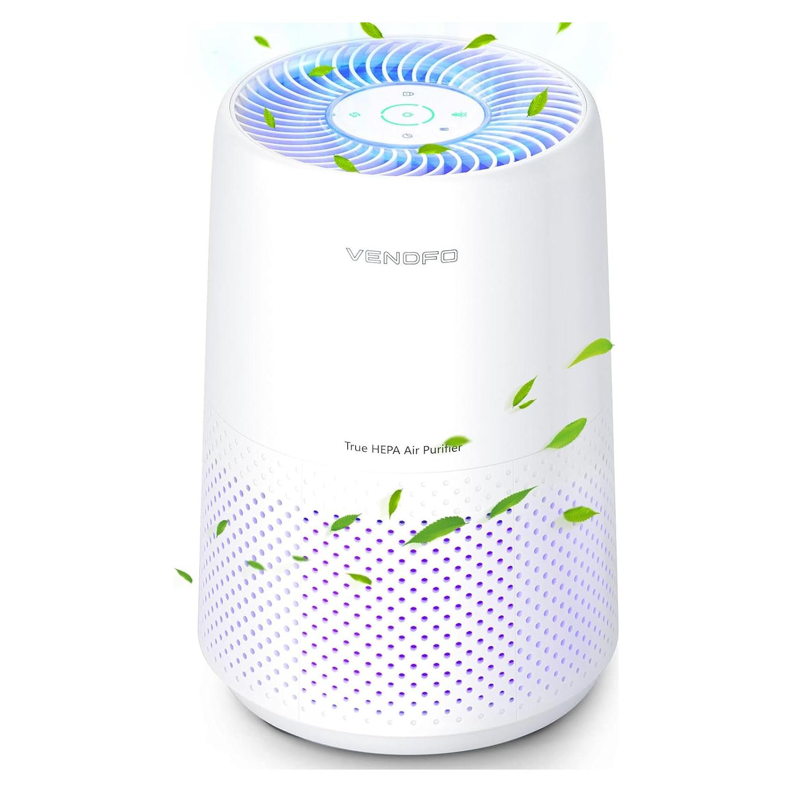 Purificador de Aire Vendfo VF10 HEPA 360° - 99.7 m² - Silencioso