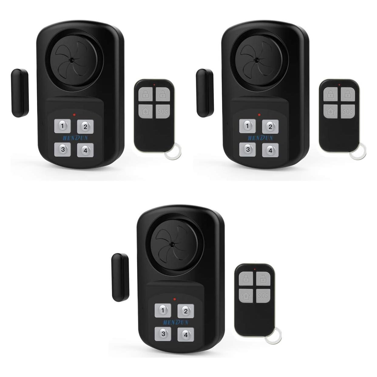 Alarma de Puerta Impermeable HENDUN 140 dB para Exterior