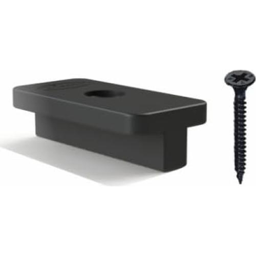 200 Clips T de Decking Compuesto Valdern con Tornillos M4x35