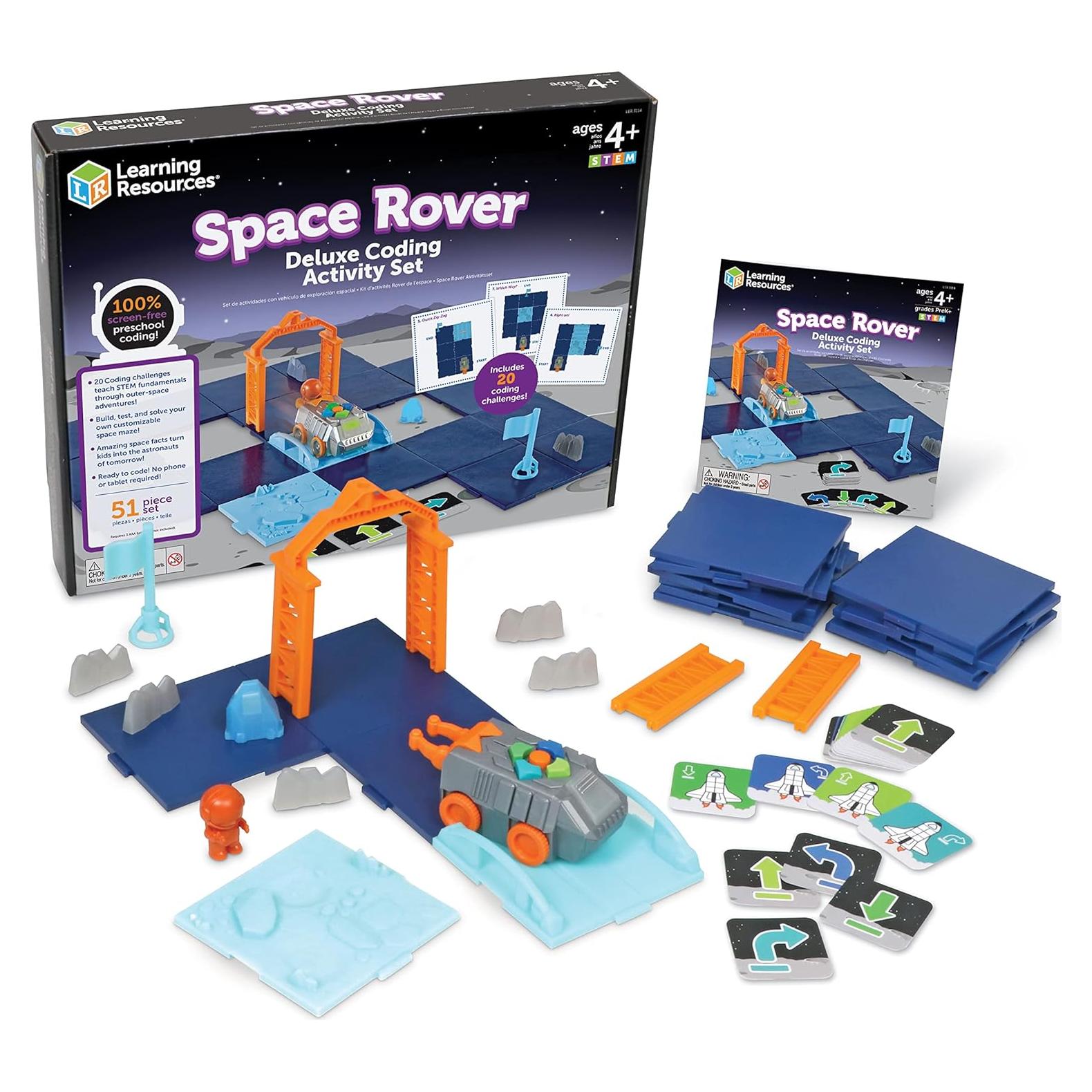 Juego de Codificación Deluxe Space Rover Learning Resources - STEM 4-10 años