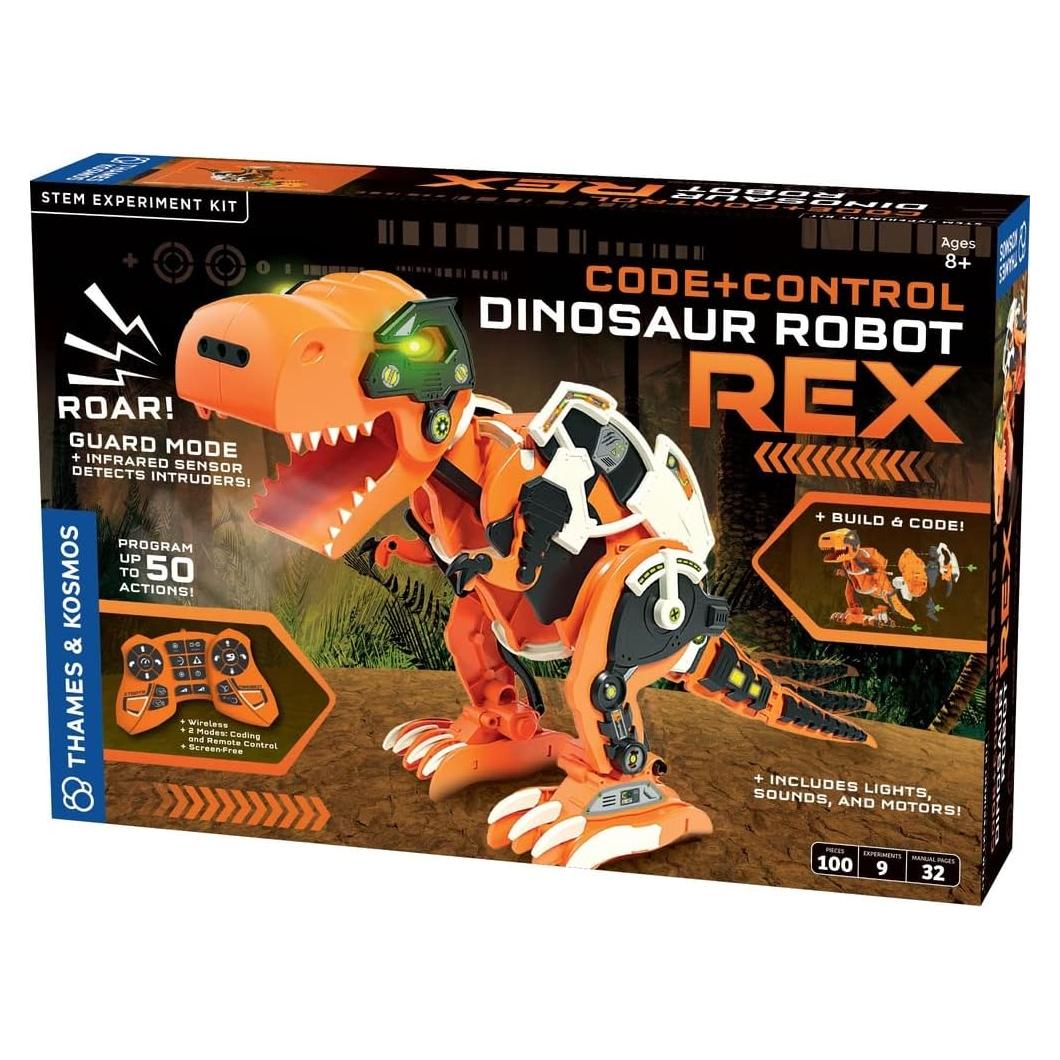 Kit de Robótica Thames & Kosmos REX T. Rex 28 cm | Control Remoto