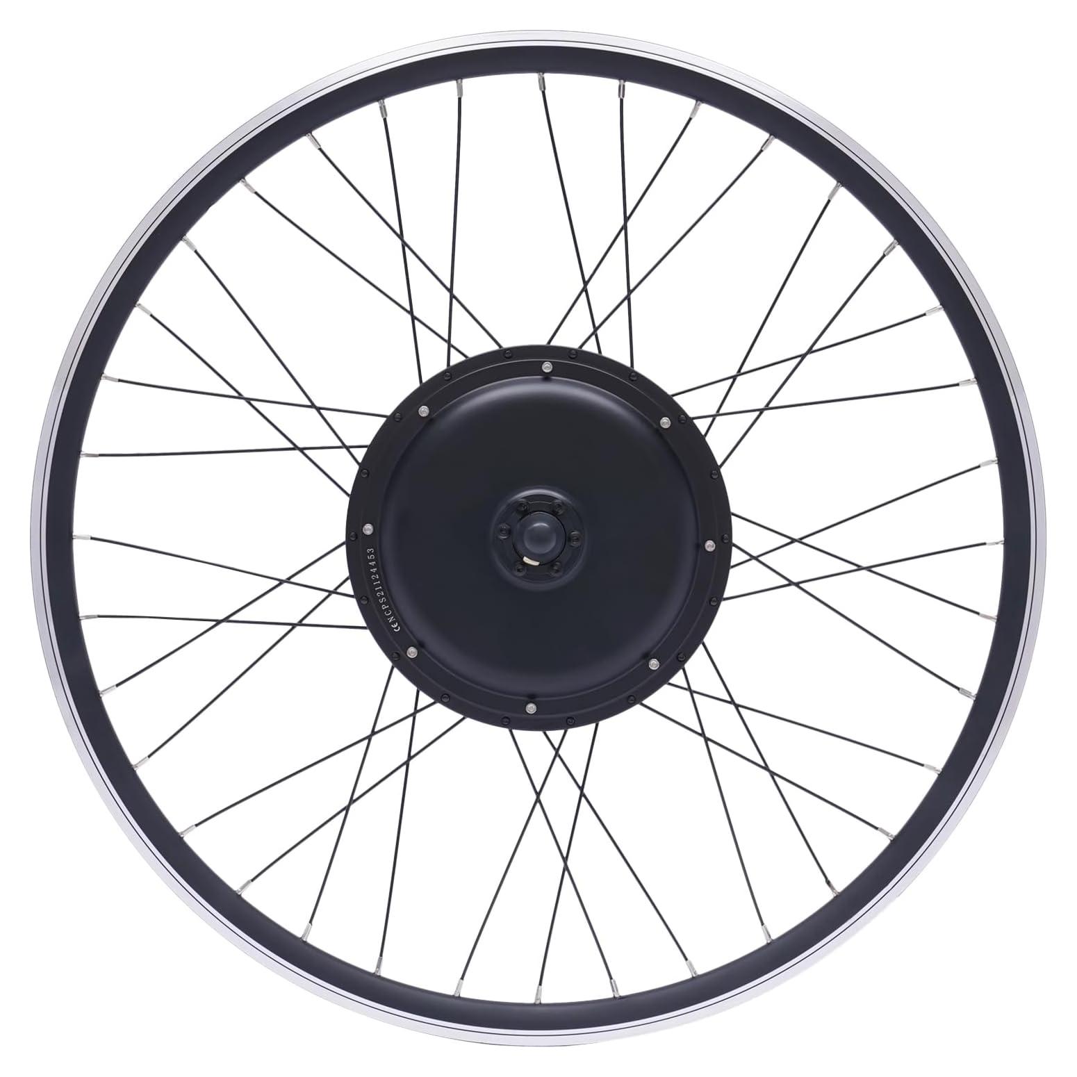 Kit de Conversión E-Bike LpqOxnm 48V 1000W Rueda Delantera 28-29"