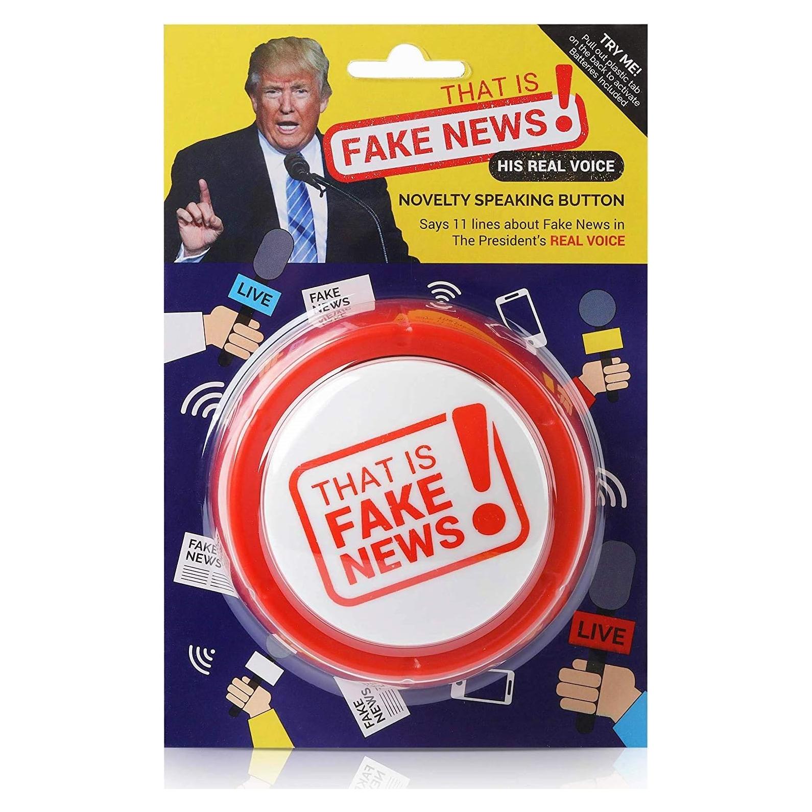 Botón de Noticias Falsas Donald Trump - 11 Citas Divertidas