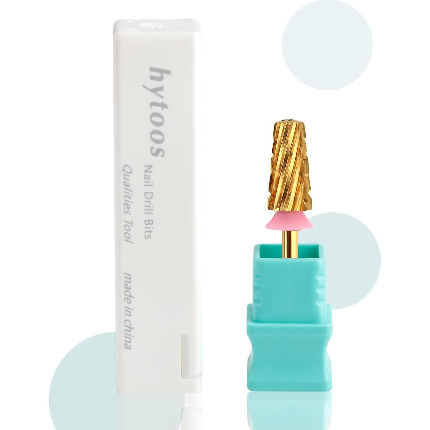 Brocas de Uñas Tapered de Seguridad Hytoos, 2 Piezas, 3/32"