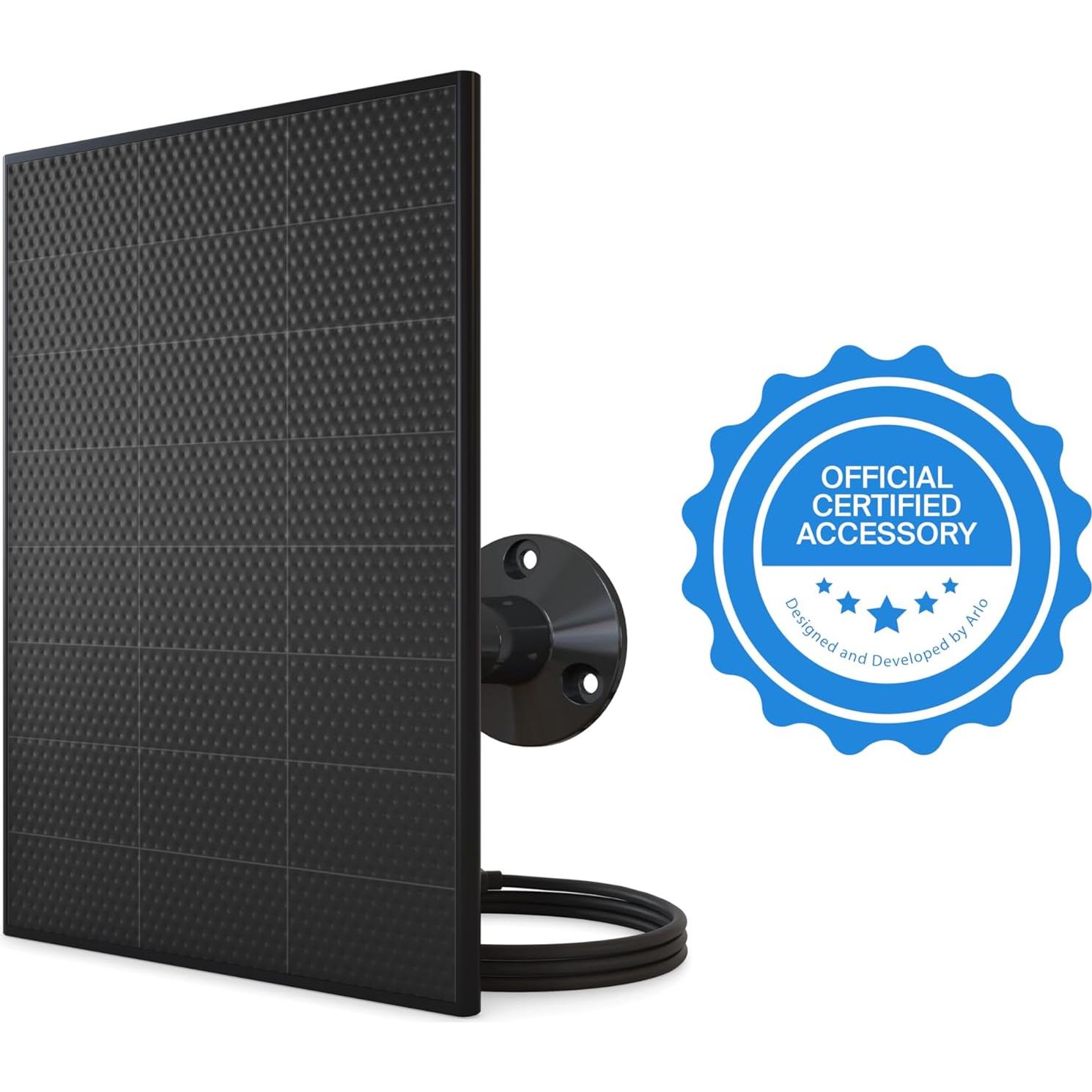 Cargador Solar Arlo VMA7600B | Resistente a la Intemperie