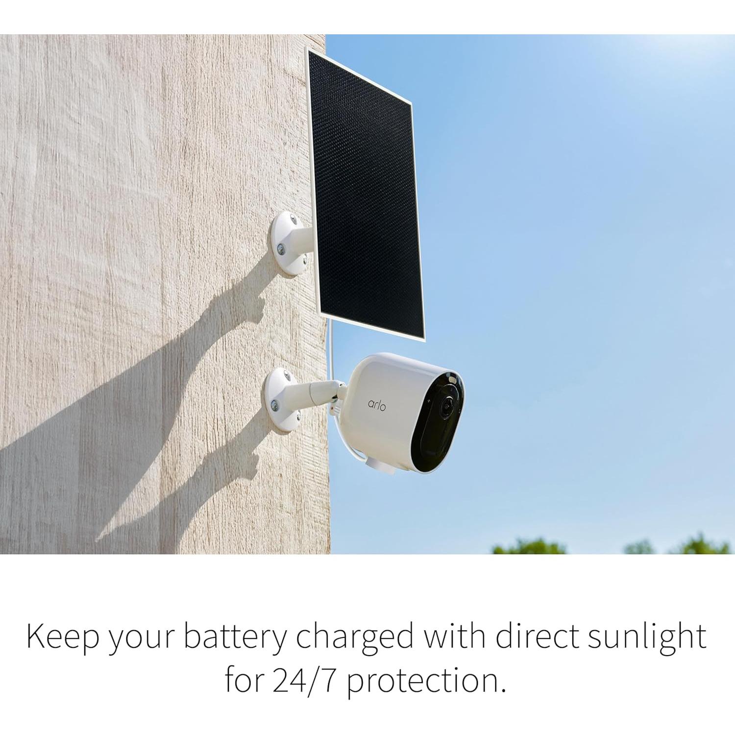 Cargador Solar Arlo VMA7600B | Resistente a la Intemperie