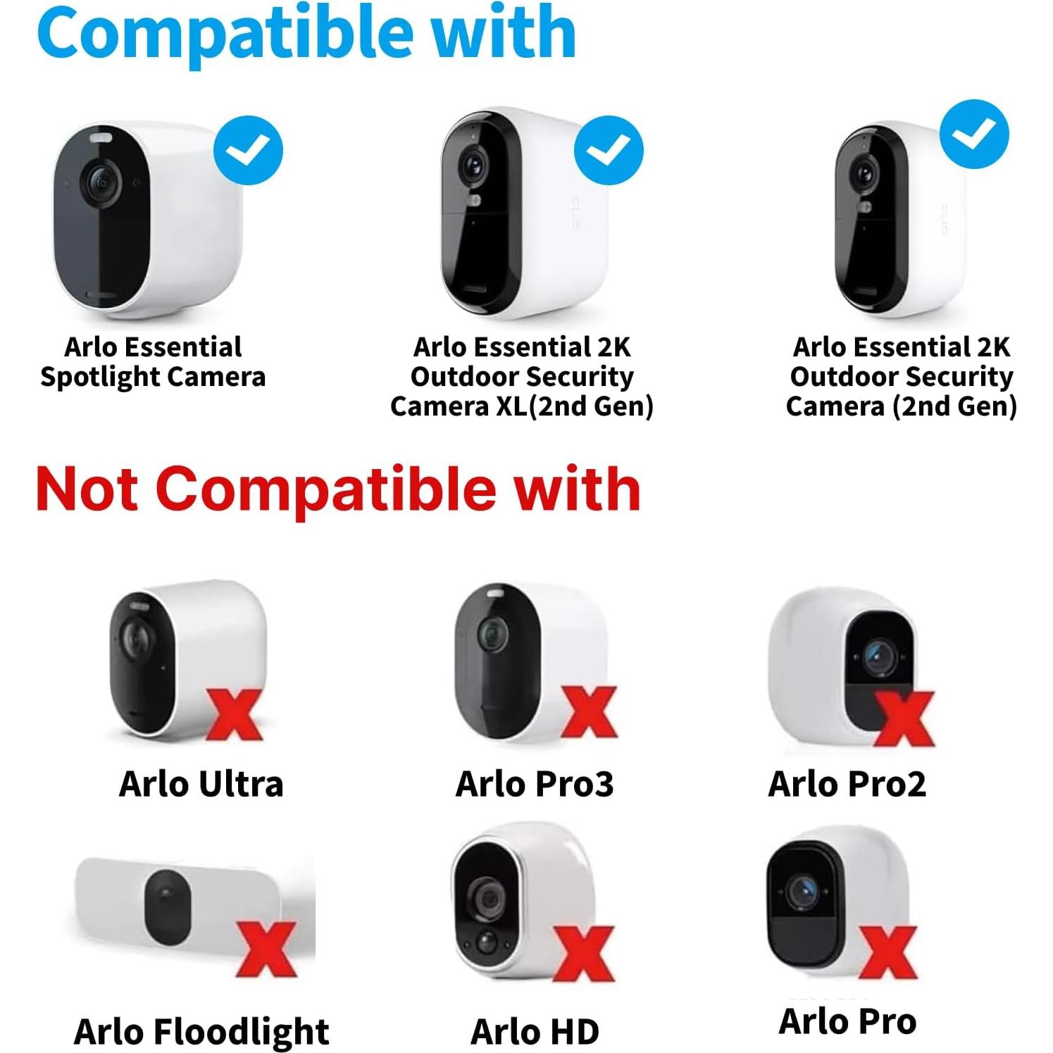 Panel Solar 6W Mytions para Cámara Arlo Essential 2K/XL