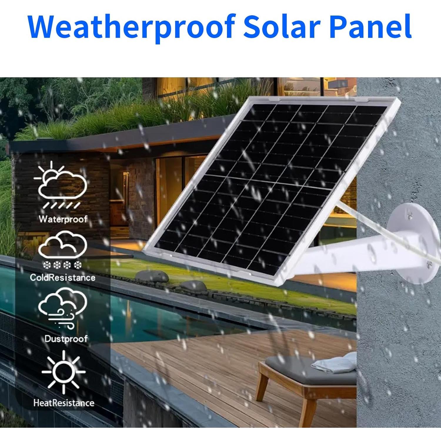 Panel Solar 6W Mytions para Cámara Arlo Essential 2K/XL