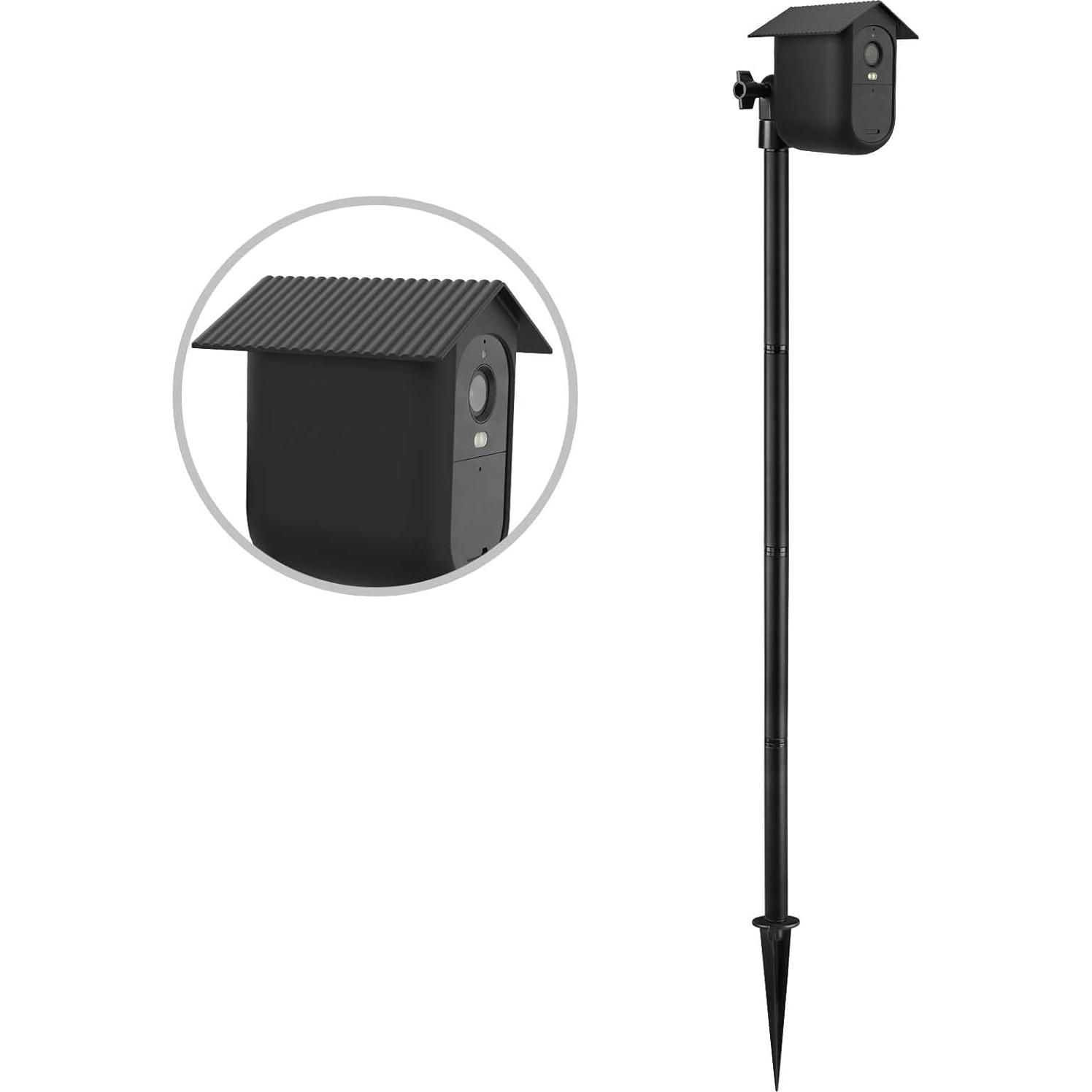 Soporte de Estaca Ajustable OkeMeeo para Cámara Arlo Essential XL