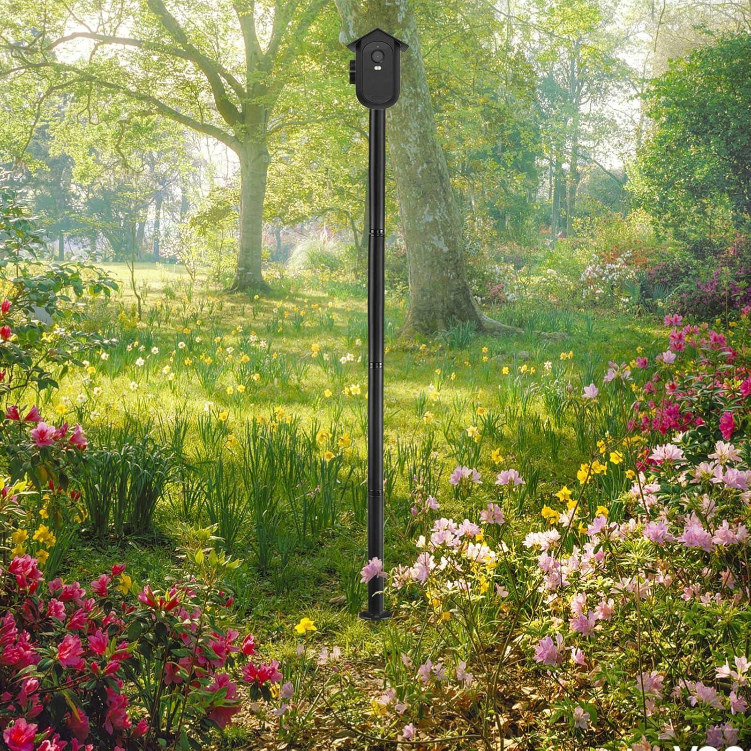 Soporte de Estaca Ajustable OkeMeeo para Cámara Arlo Essential XL